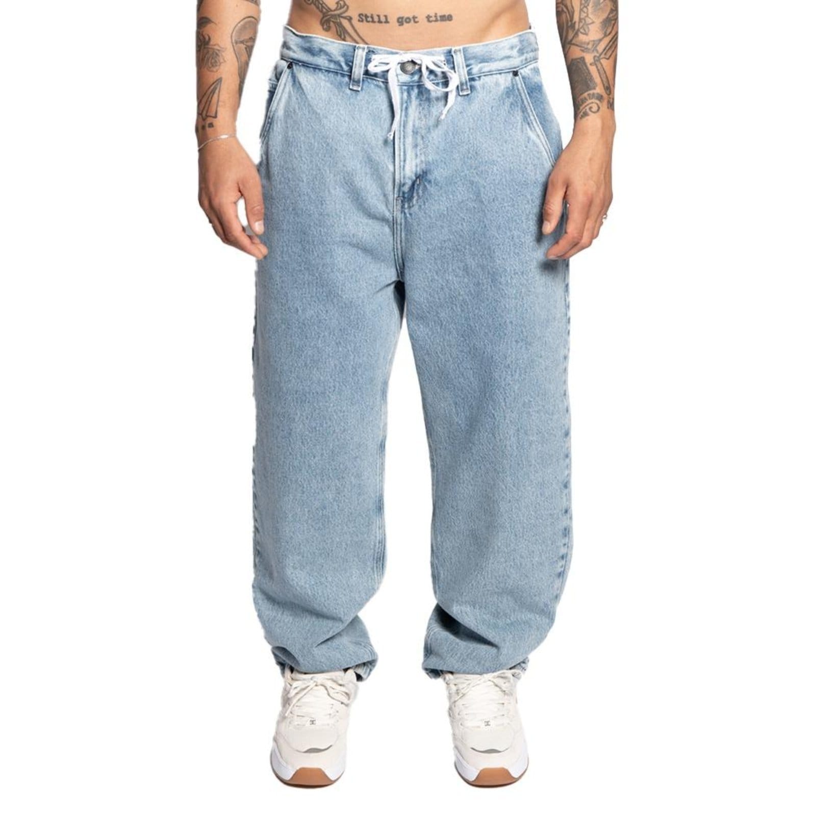 Calça DC Shoes Jeans Worker Oversize Blue Denim SM25 Azul