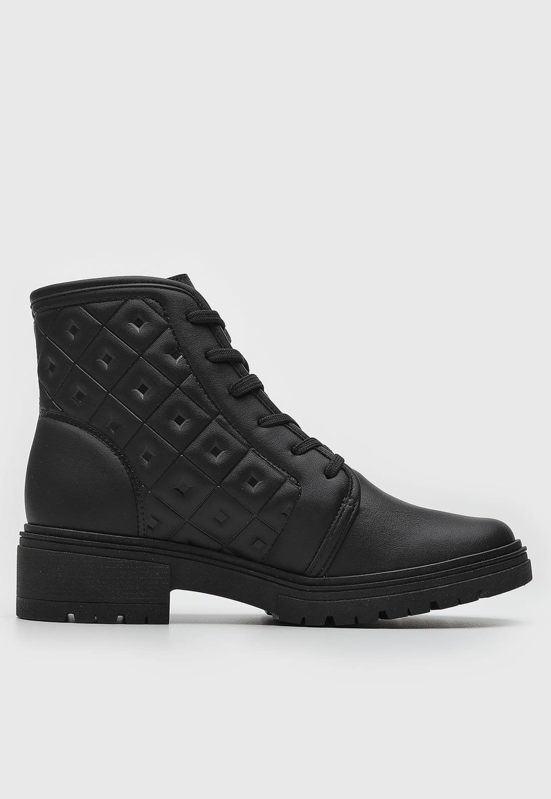 Vista 2 Bota Coturno Dakota Cano Curto Preta Dakota preto