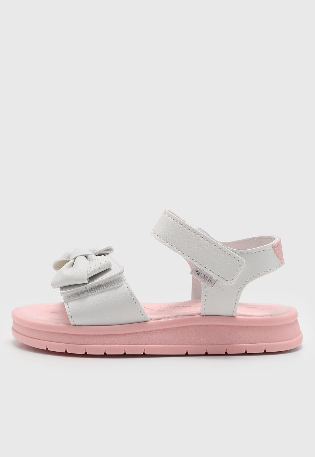 Vista 2 Infantil - Sandália Pampili Papete Petit Laço Branca Pampili branco