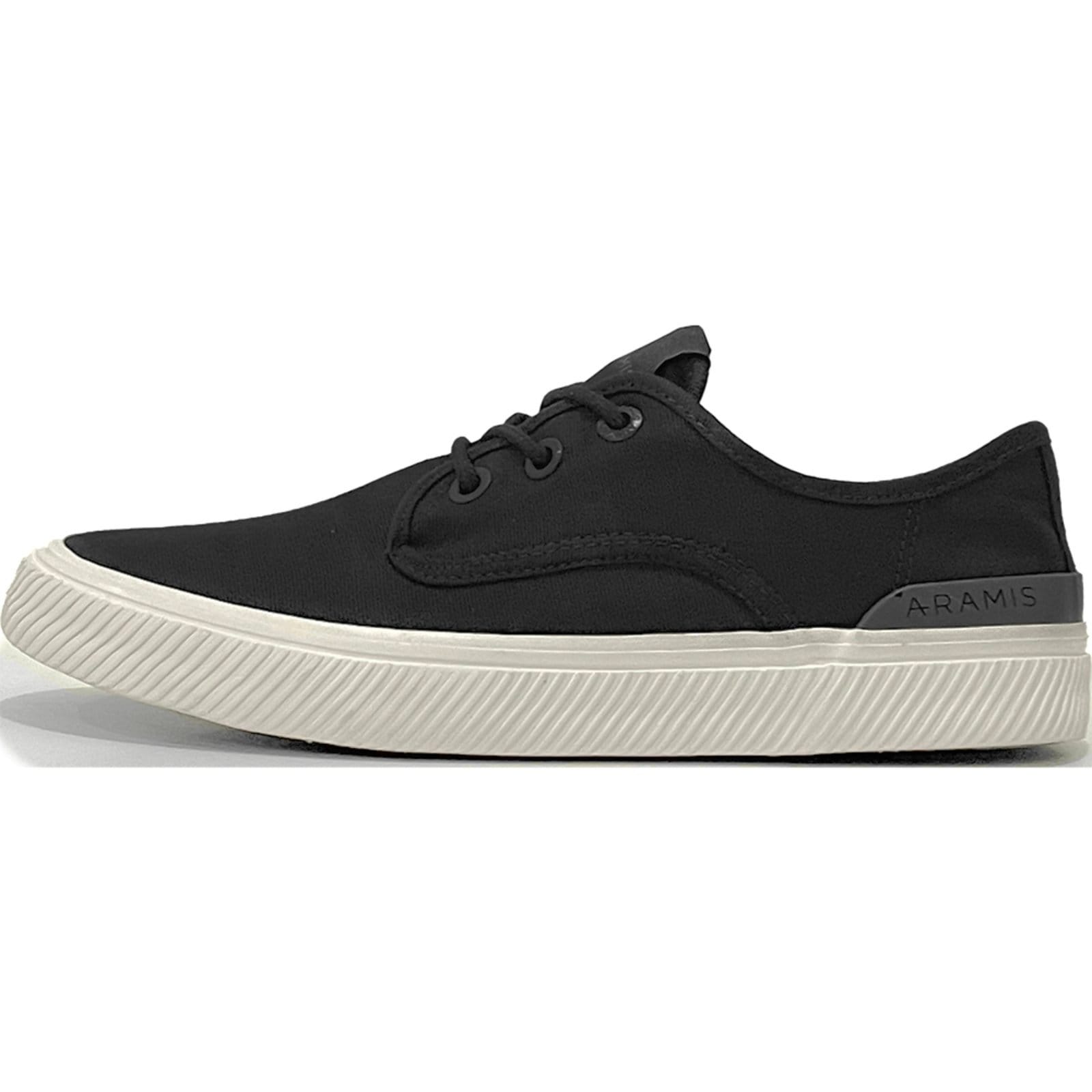 Vista 2 Tênis Aramis Daily Docks Canvas Preto Masculino Aramis nude