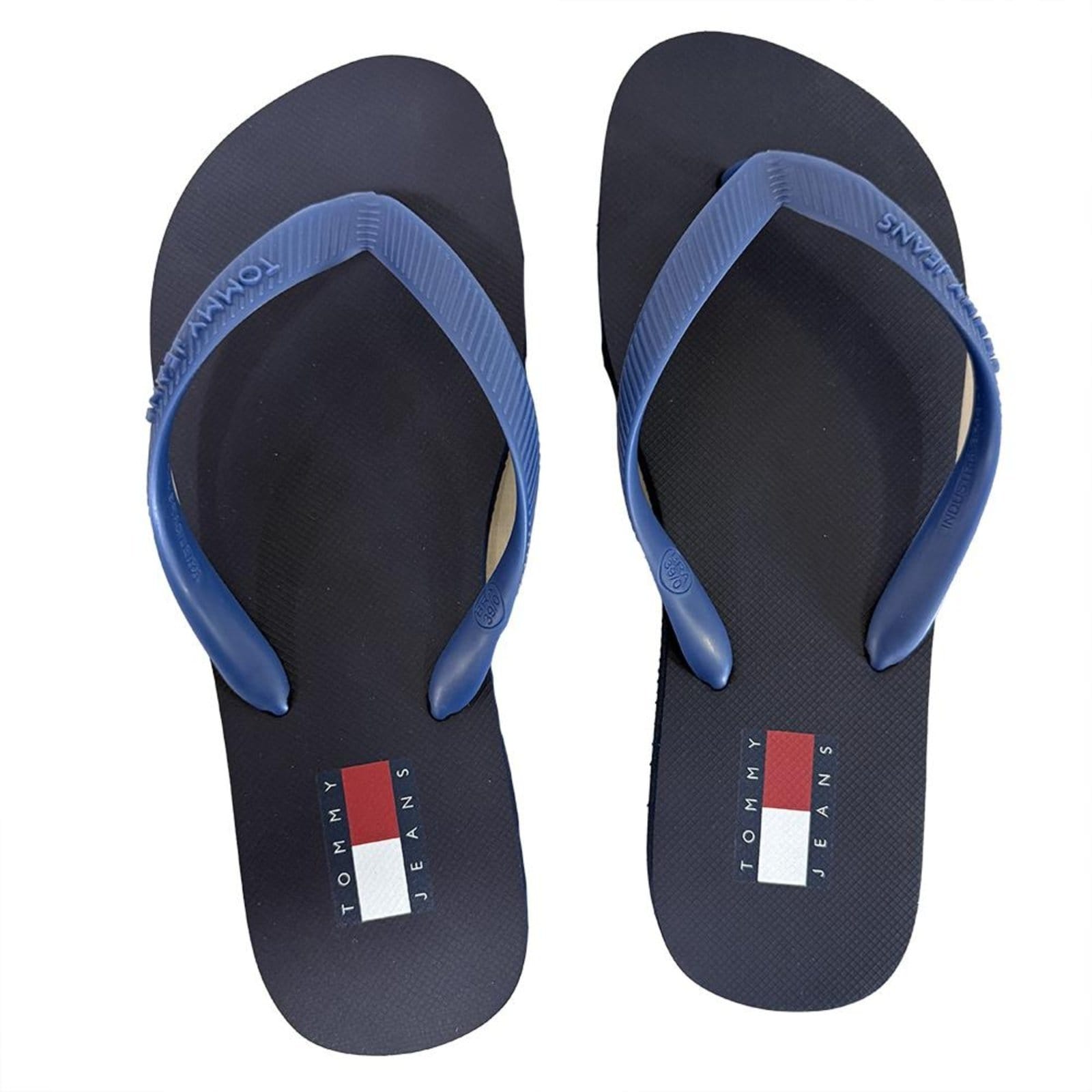 Vista principal Chinelo Tommy Hilfiger TJM Beach Flip Flop Blue Coast Tommy Hilfiger azul marinho blue