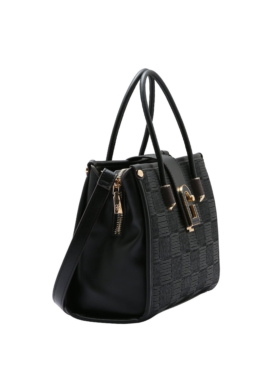 Vista 2 Bolsa Feminina Chenson Original Mix Texturas Mão 3485000 Chenson amarelo