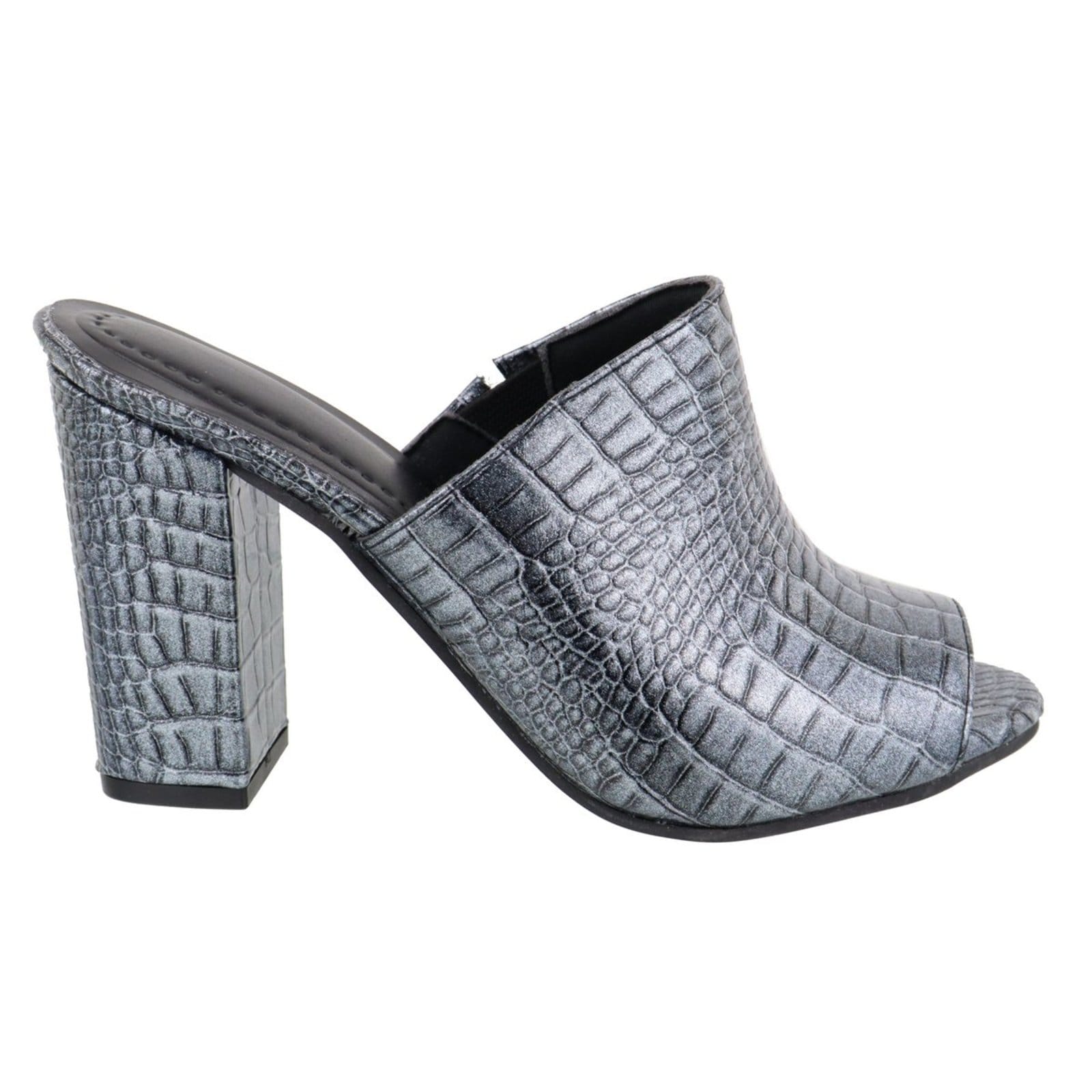 Vista 2 Sandália Hannah Footwear Feminina Tamanco 1841 Electra Hannah Footwear preto