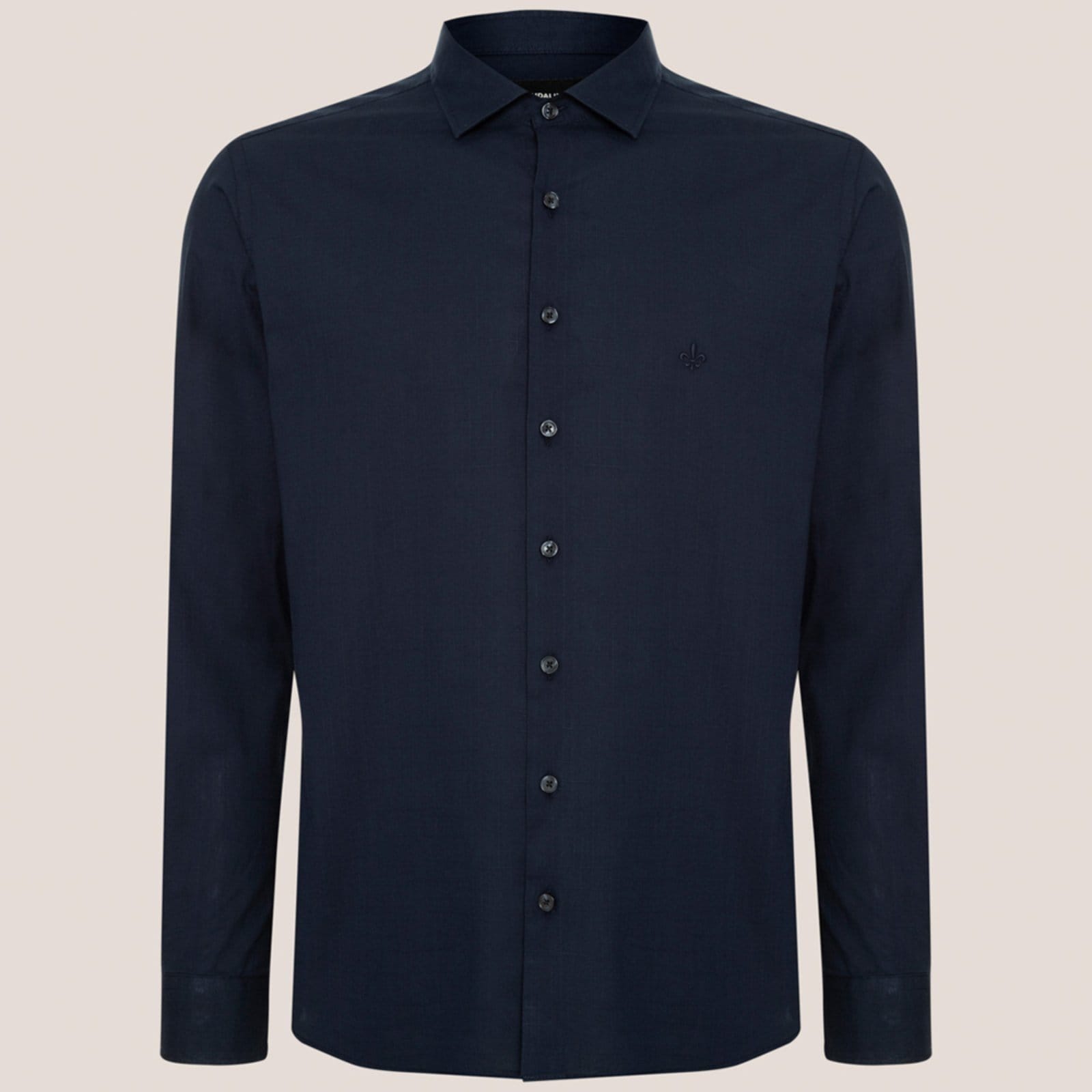 Camisa Dudalina Slim Flame In25 Marinho Masculino