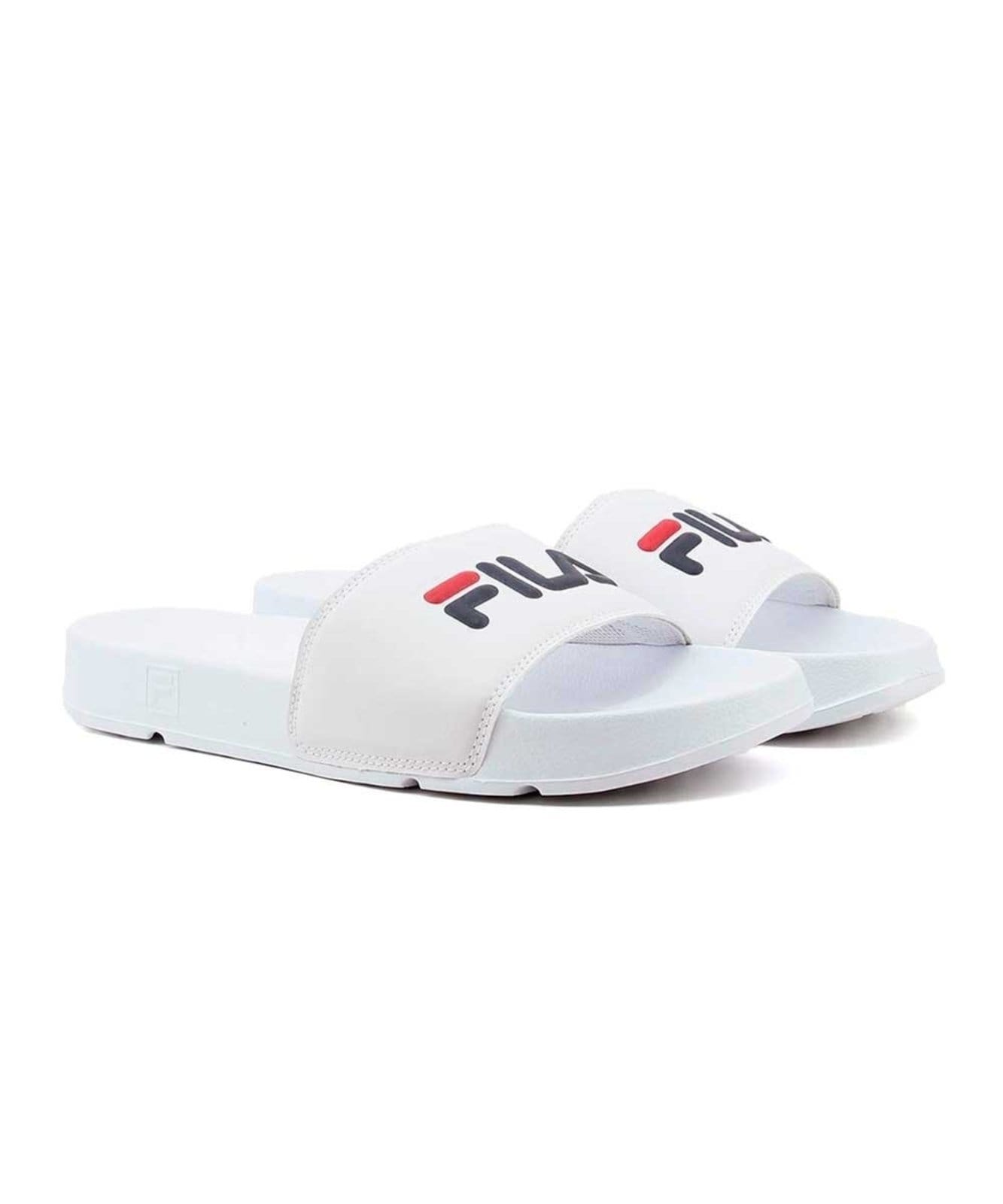 Vista 2 Chinelo Fila Drifter Basic 11a Branco/Marinho Fila incolor