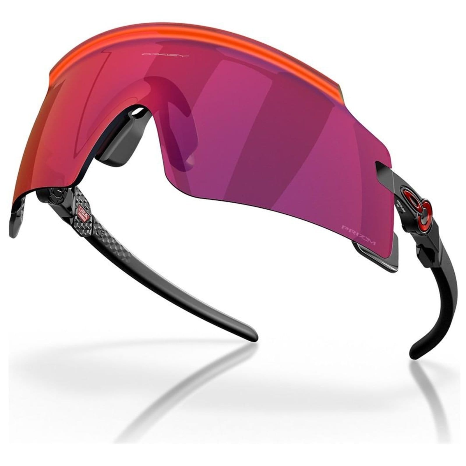 Vista 2 Óculos de Sol Oakley Kato M Polished Black Prizm Road Oakley preto black