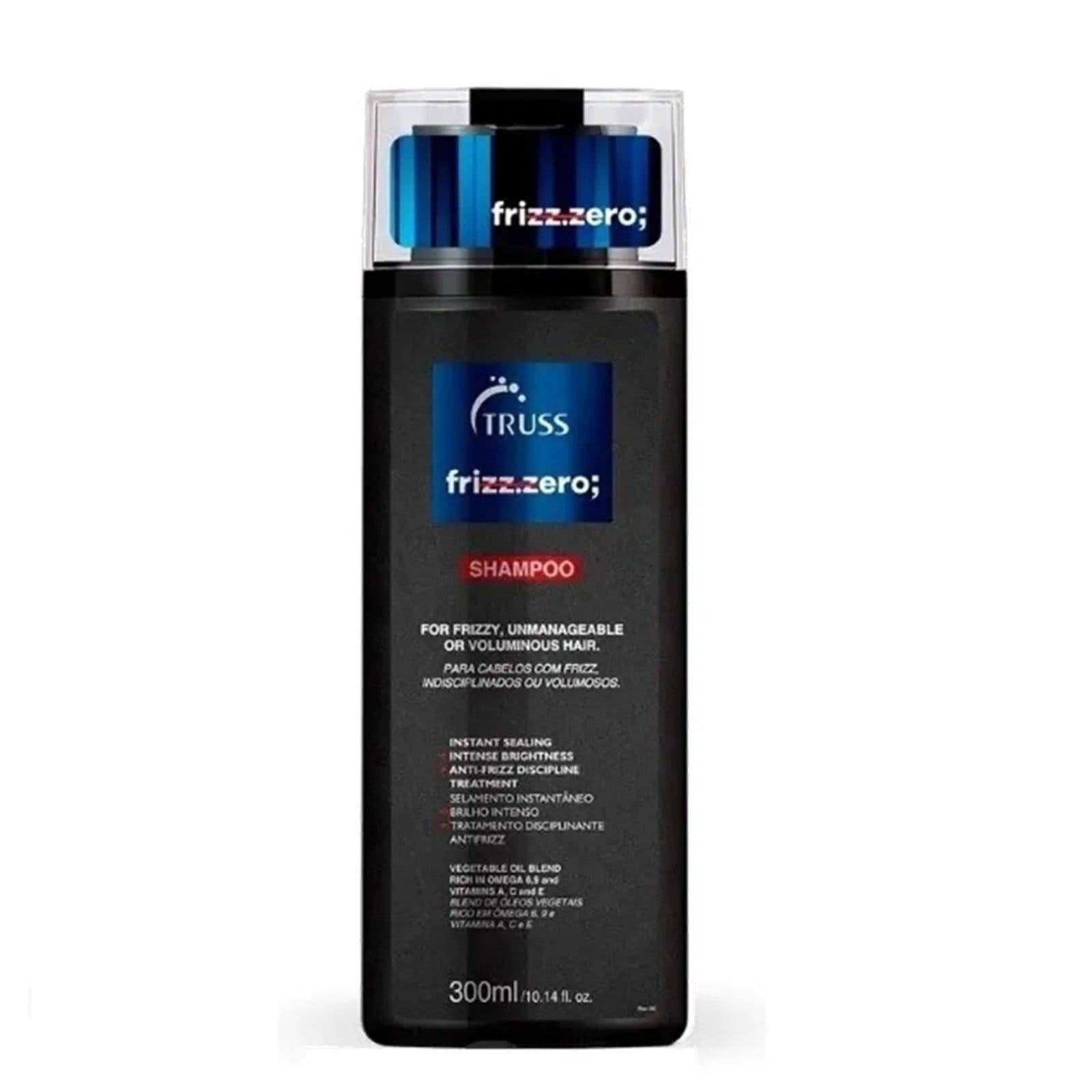 Vista principal Truss Frizz Zero - Shampoo Disciplinante 300ml Truss multicolorido