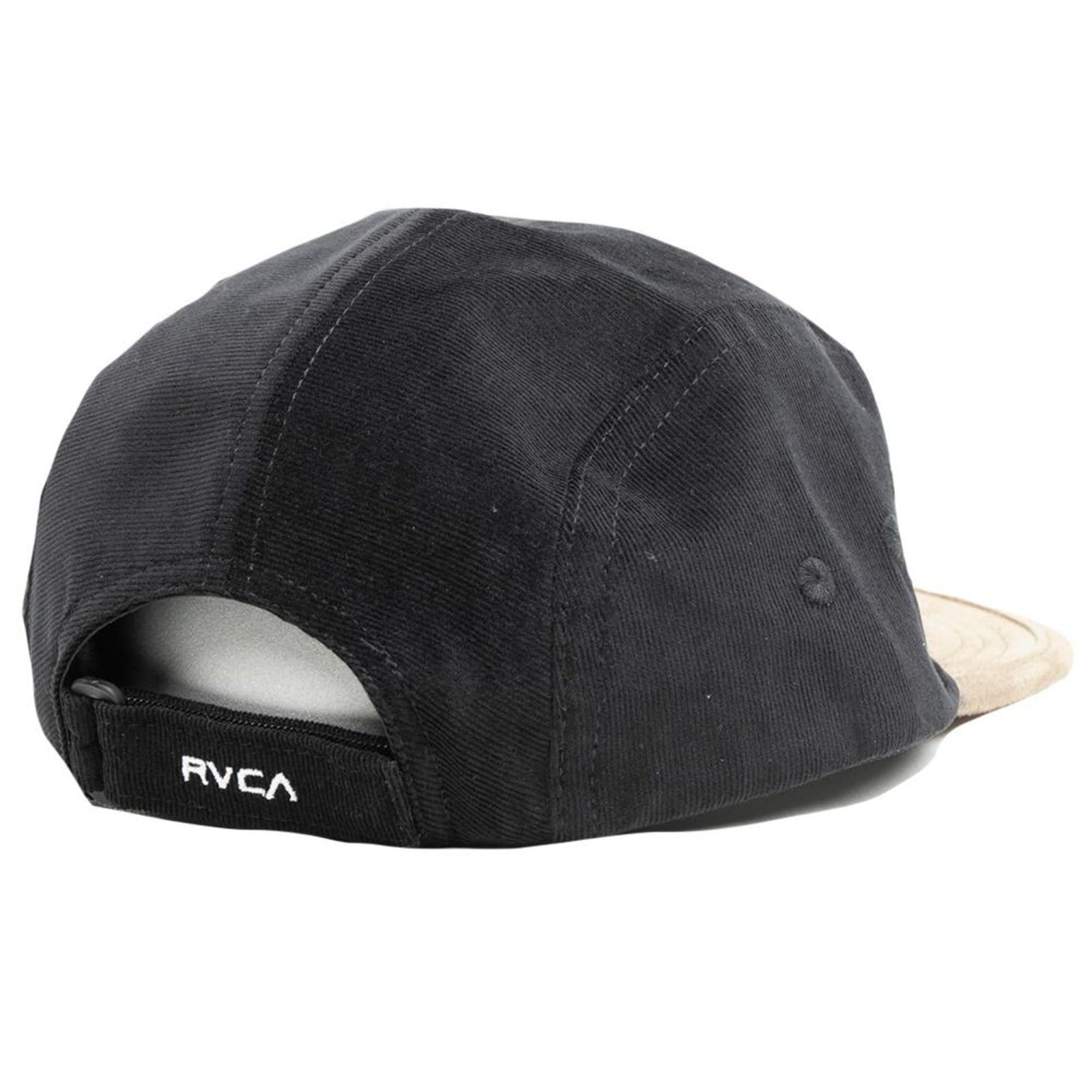 Vista 2 Boné RVCA Aba Reta VA Box Balance 5 Panels SM26 RVCA preto