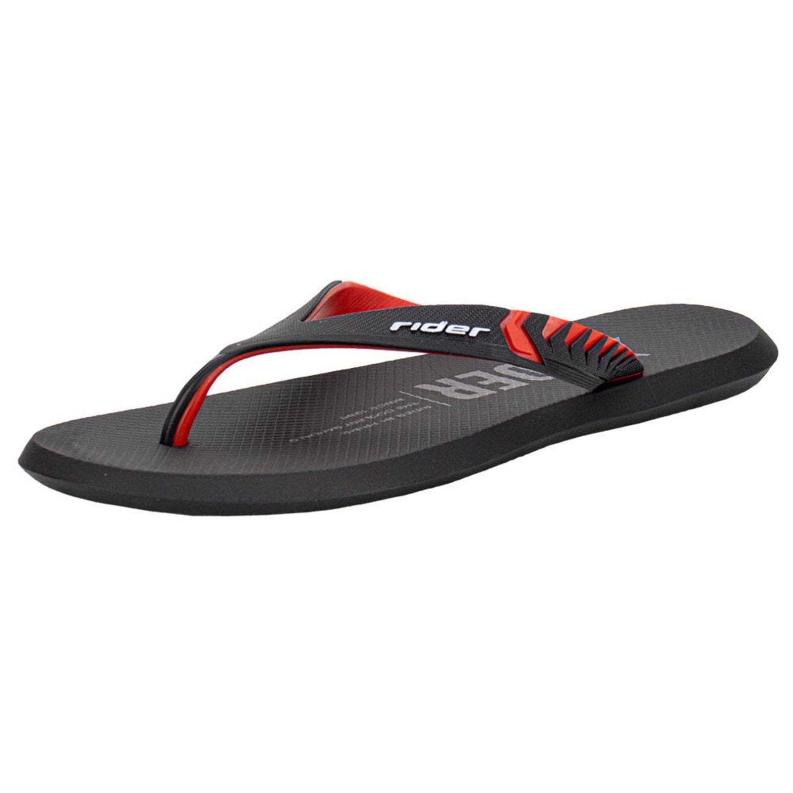 Vista 2 Chinelo Masculino R1 Prime Rider 12438 3292438 Rider preto