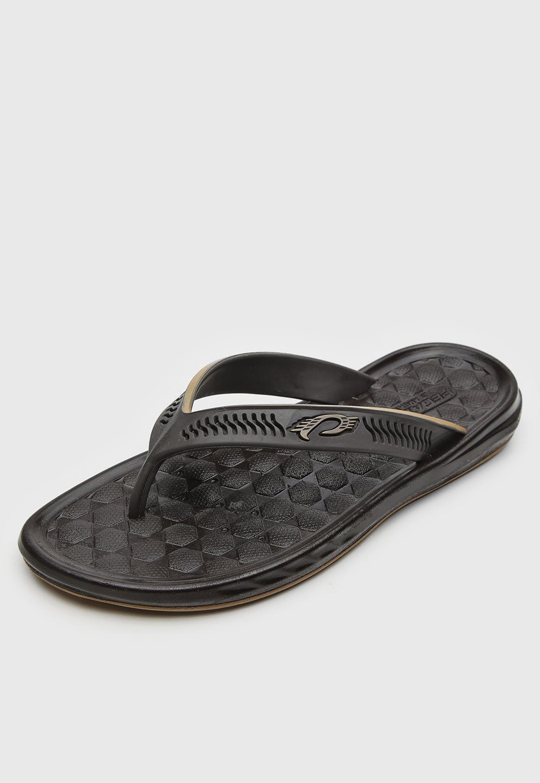 Vista 2 Chinelo Masculino Pegada Tiras Anatômicas PEGADA preto