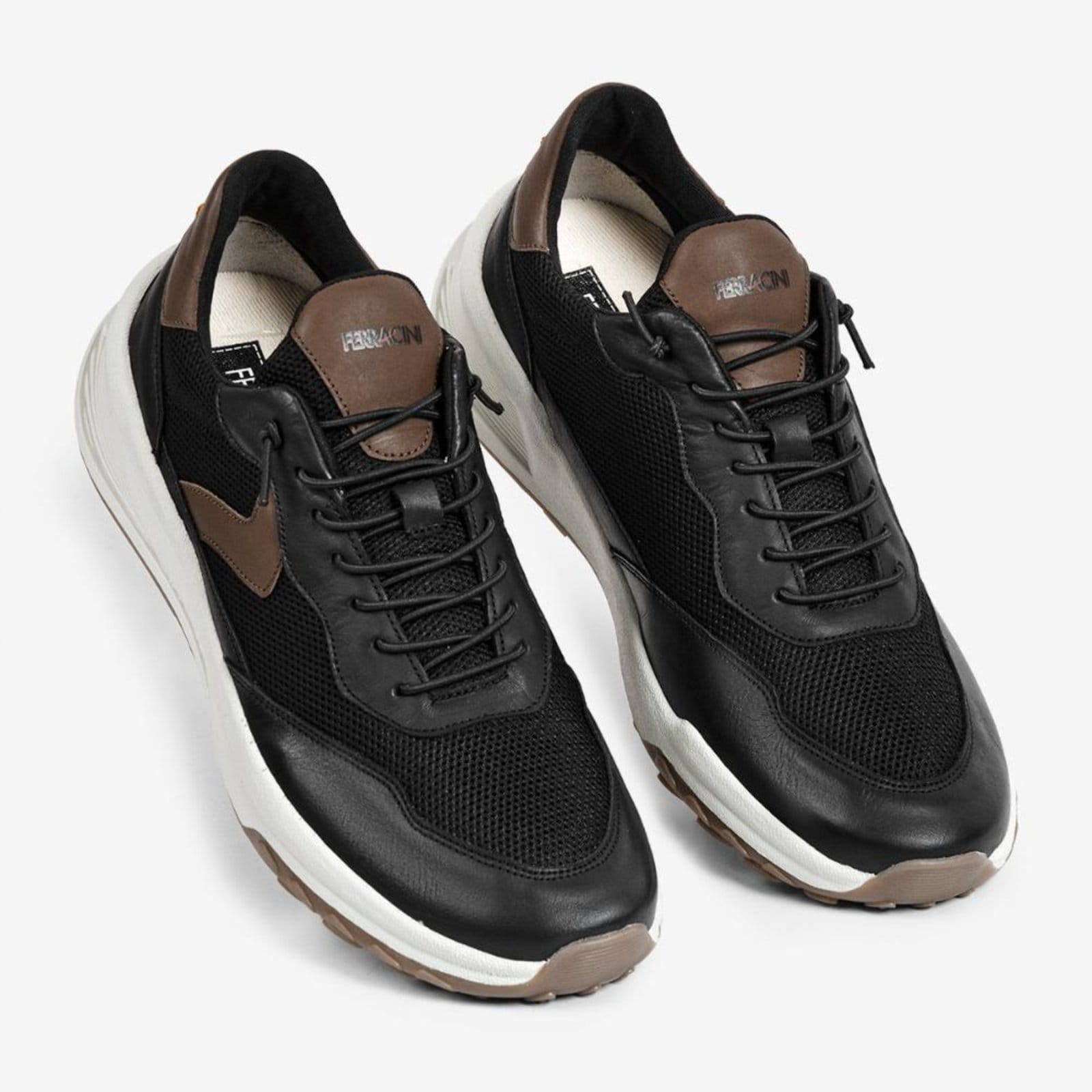 Vista 2 Tênis Ducati 1691A FERRACINI preto