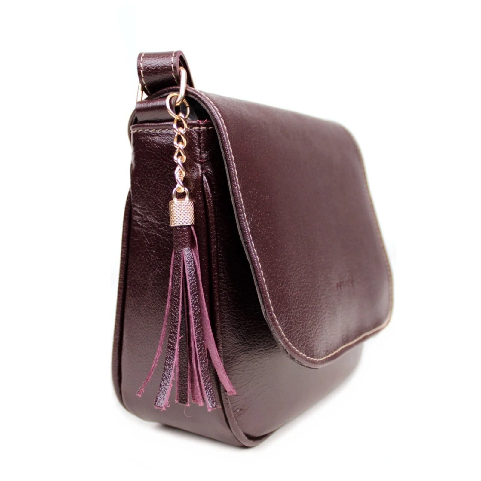 Vista 2 Bolsa Transversal em Couro Artlux 9053 Artlux preto