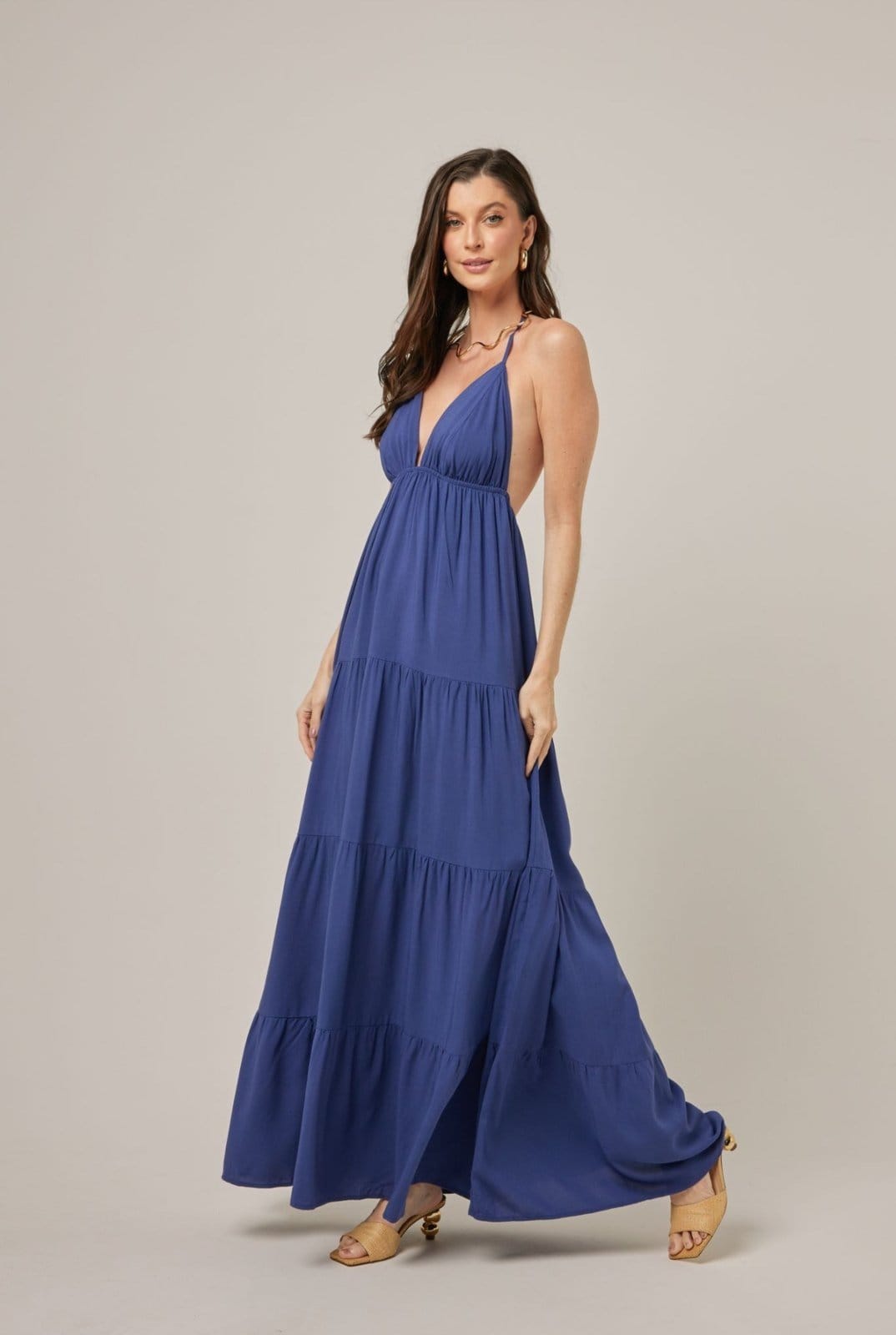 Vestido Noronha Blue