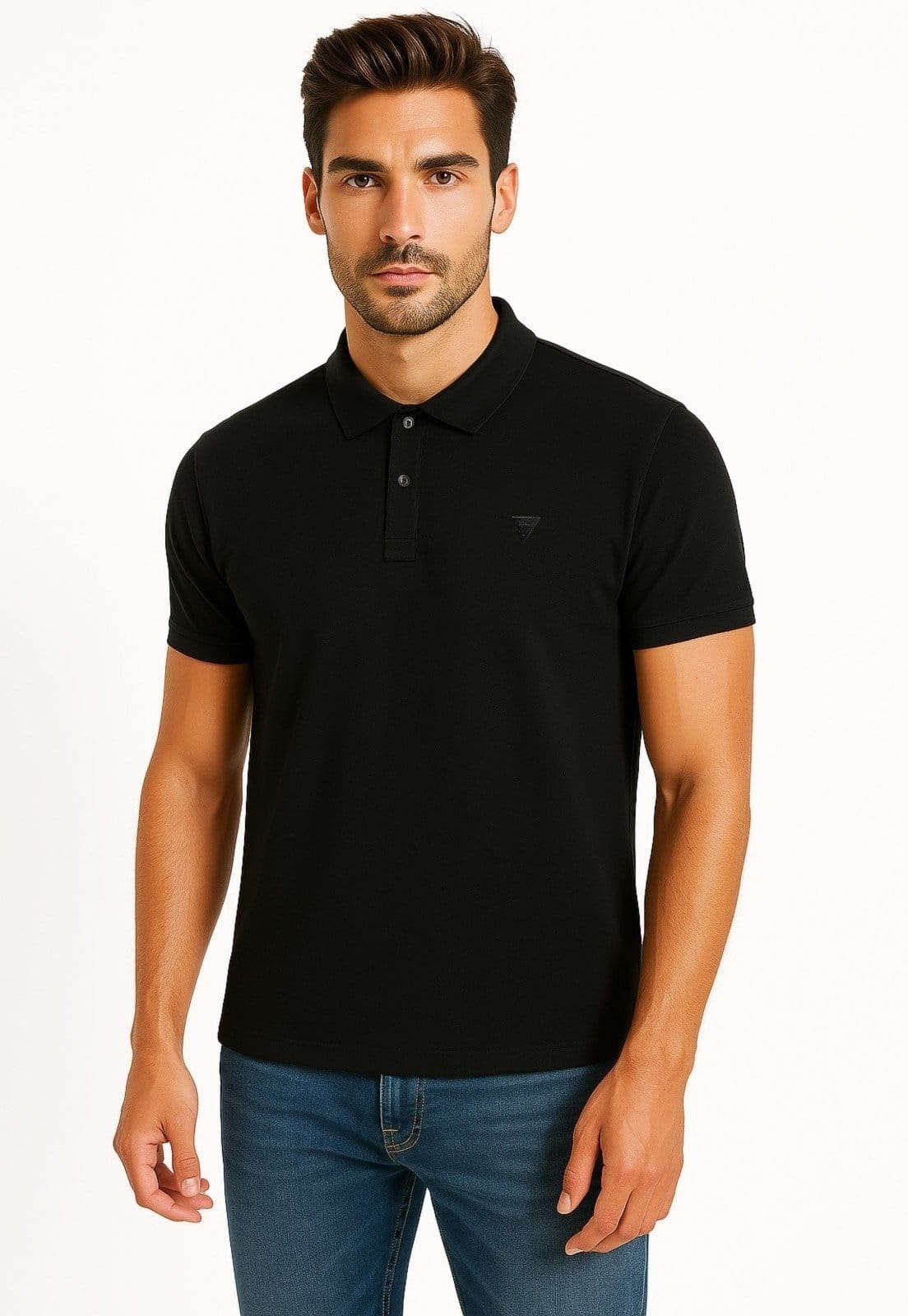 Camisa Polo Guess Waffle