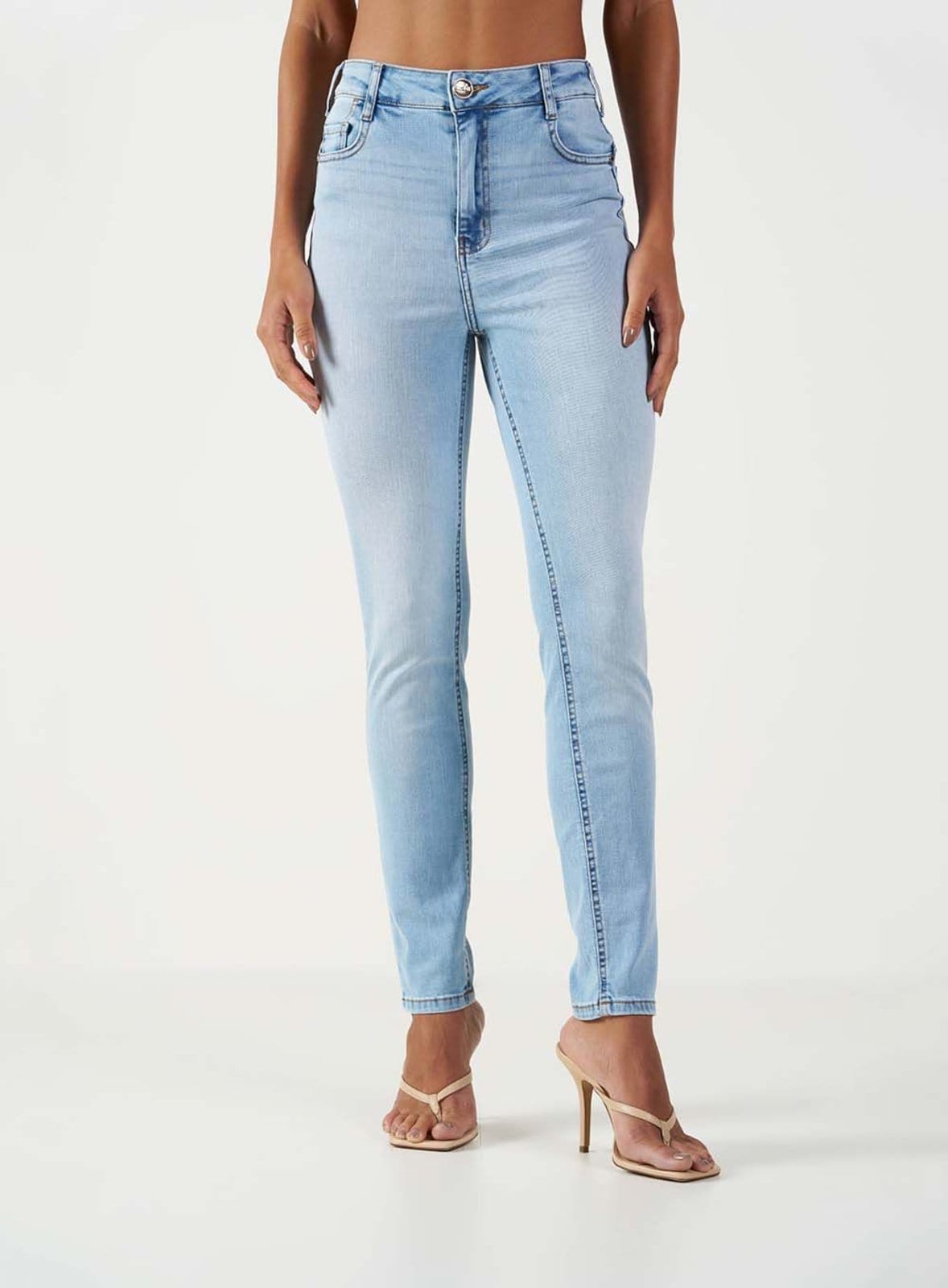 Calça Jeans Push Up Lavagem Clara Colcci CLC Indigo