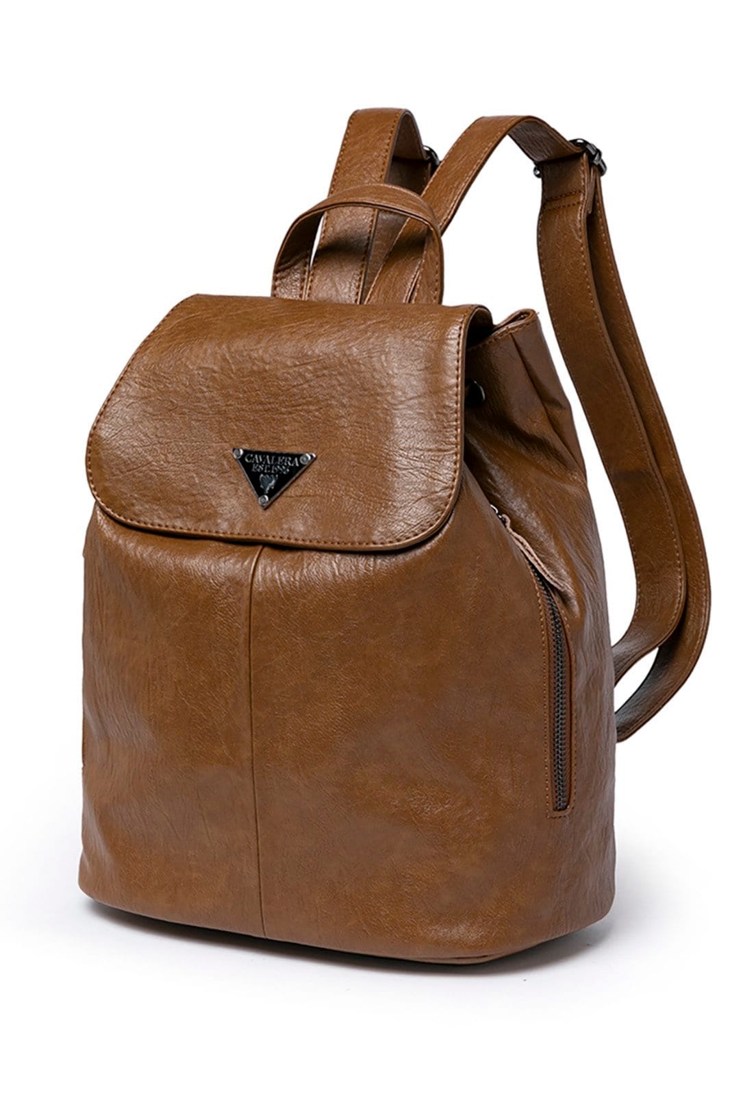 Vista 2 Bolsa Cavalera Feminina Espaçosa Resistente Cavalera marrom