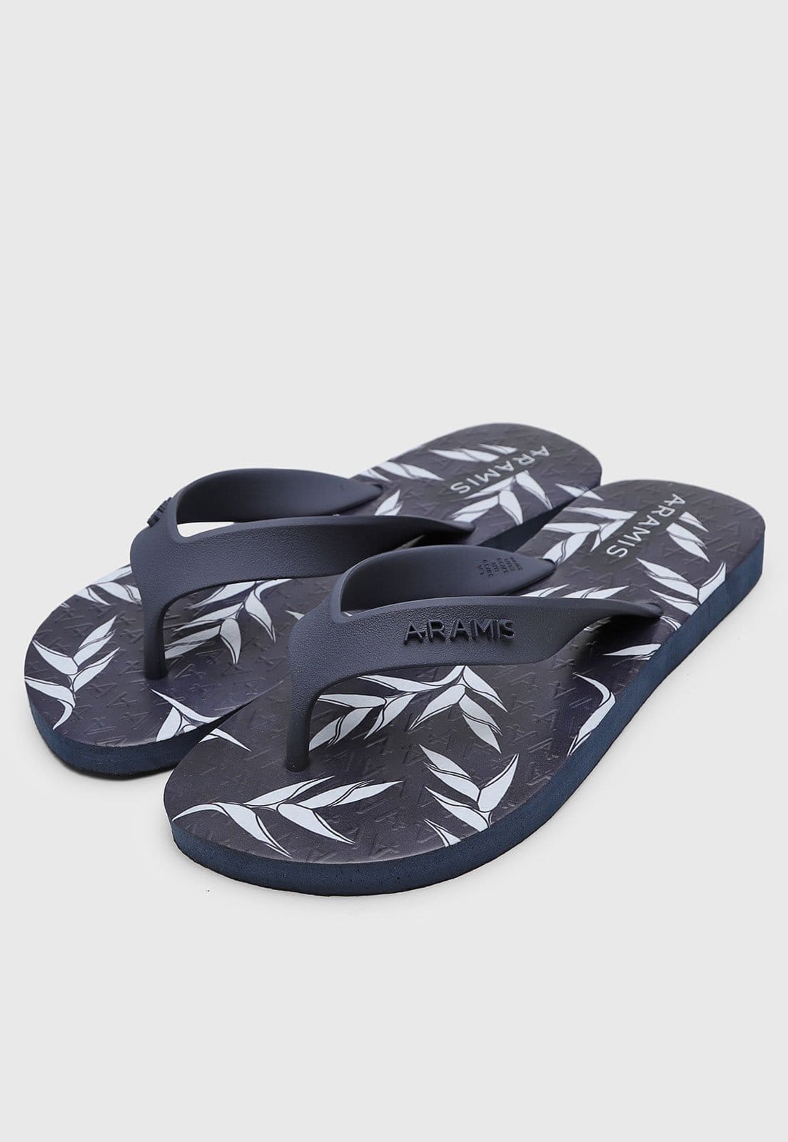 Vista 2 Chinelo Masculino Aramis Heliconia Azul-Marinho Aramis azul marinho