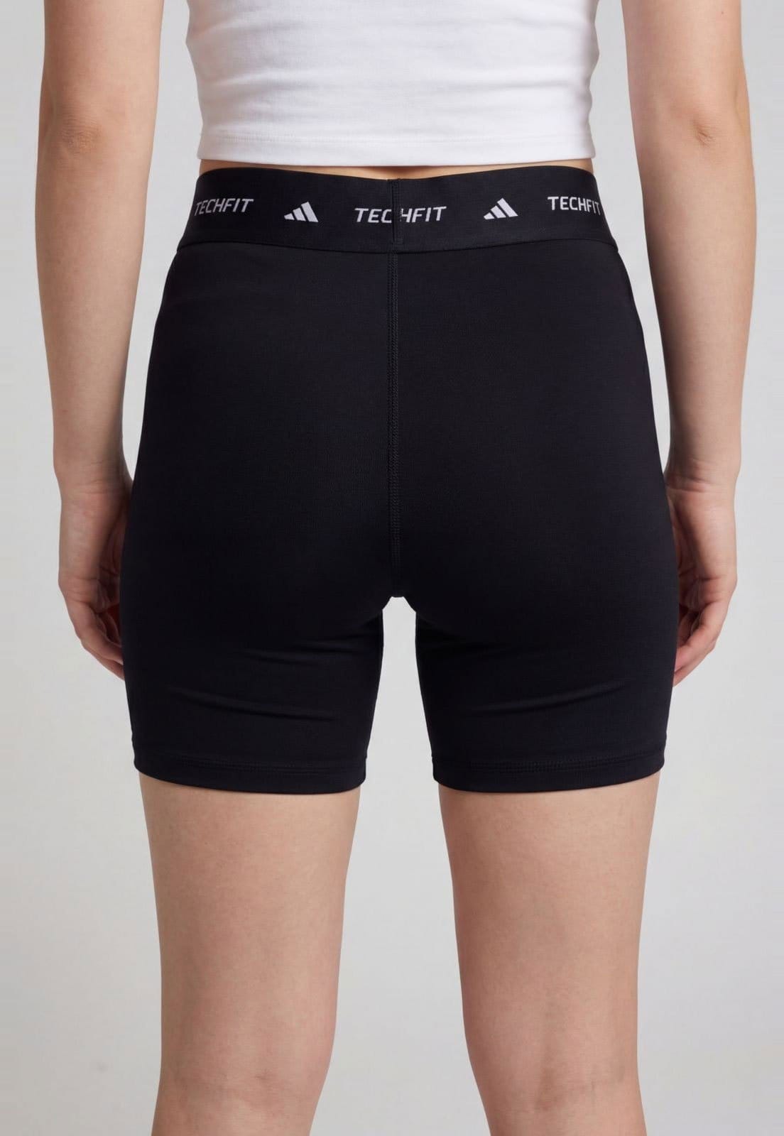 Vista 2 Shorts Feminino adidas Performance Techfit Preta adidas performance preto