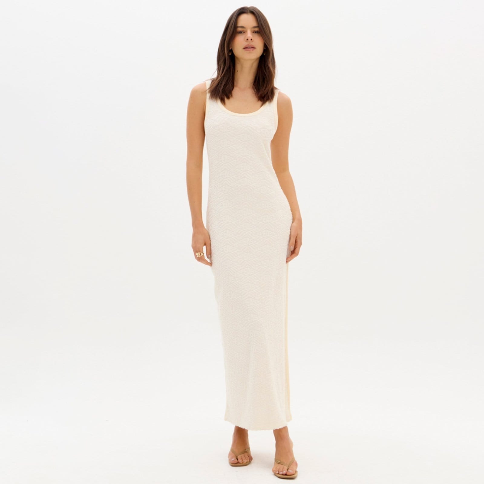 Vestido Super Mid Easy Lança Perfume Nosl Ou26 Feminino