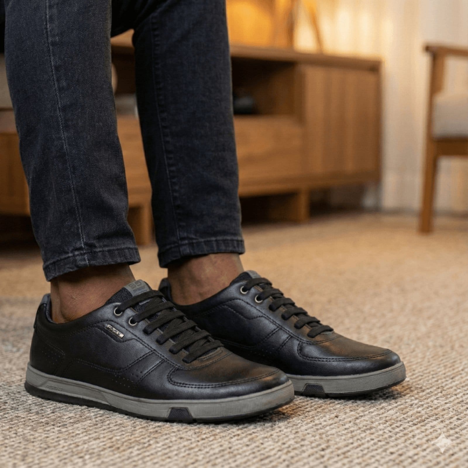 Sapatênis Masculino Pegada Microfibra Grafite