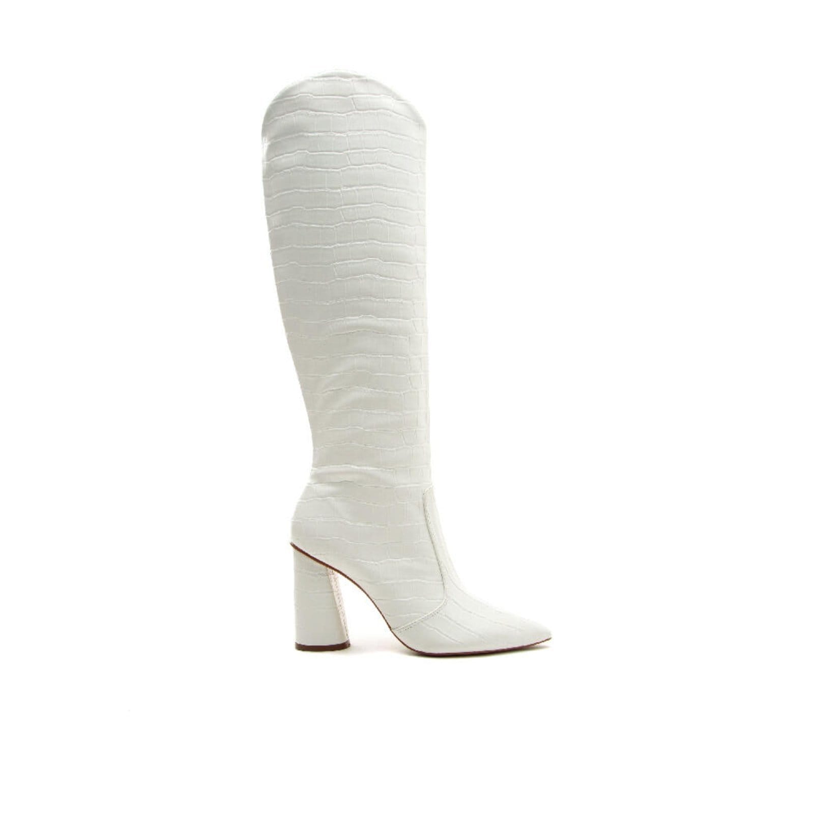 Vista principal Bota Branca Cano Longo Cecconello 1867004-3 Cecconello unico