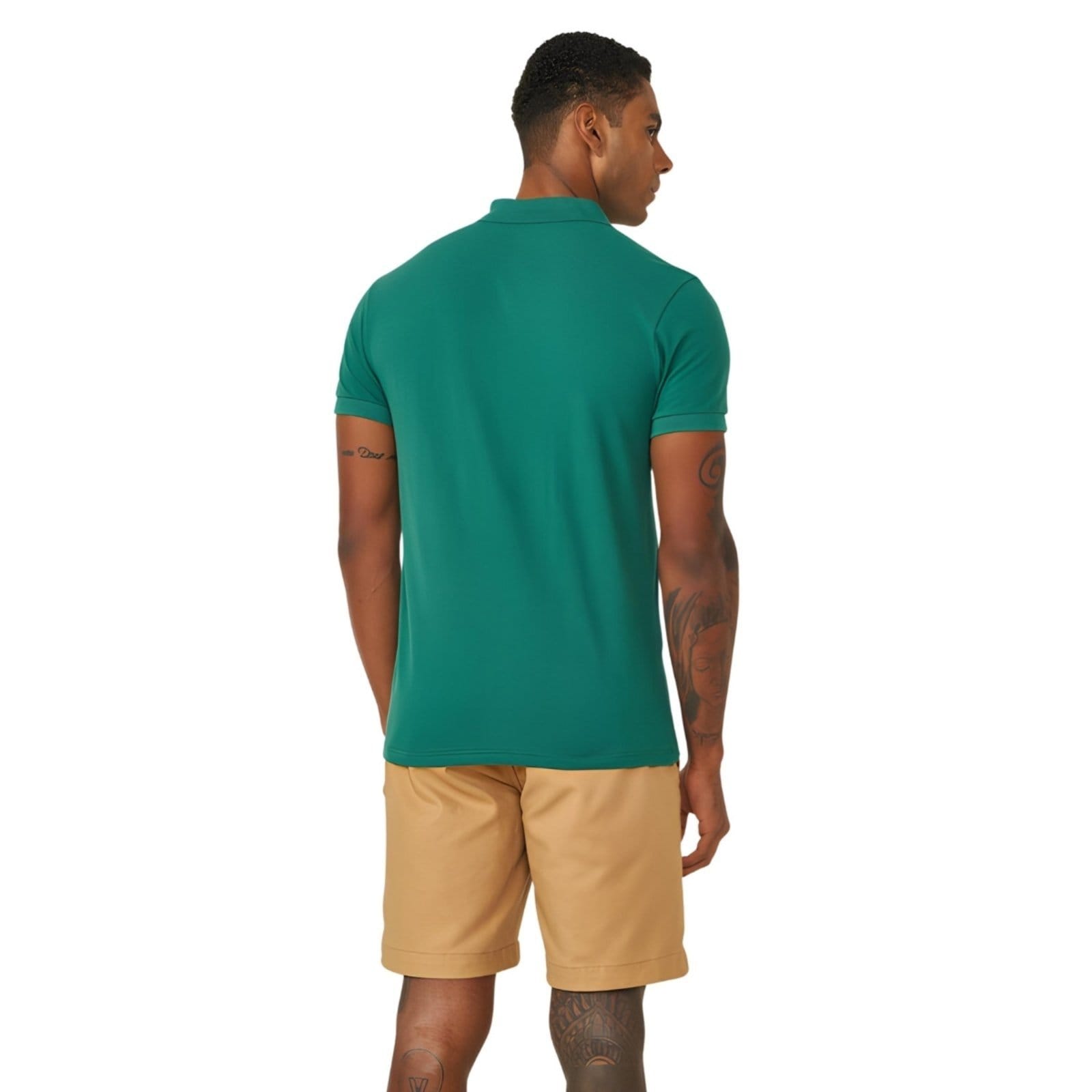 Vista 2 Camisa Polo Masculina Colcci Logo Cc Colcci verde