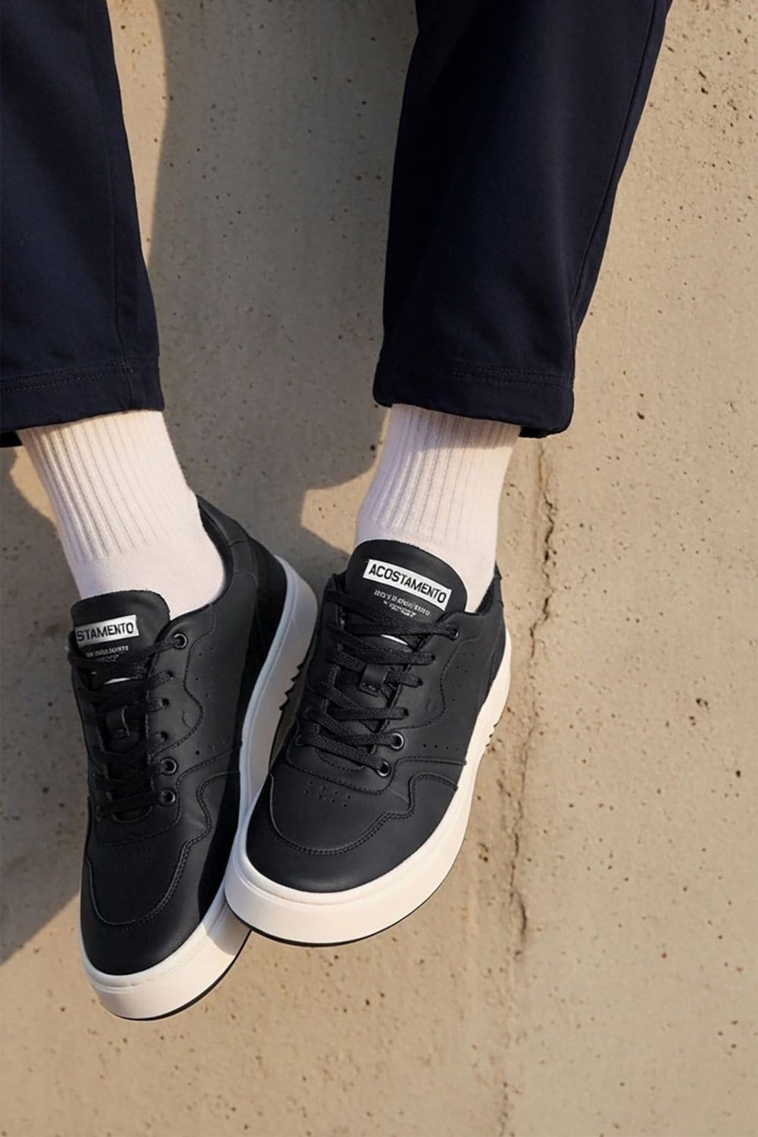 Vista 2 Tênis Howl Masculino Acostamento ACOSTAMENTO ESSENTIALS branco