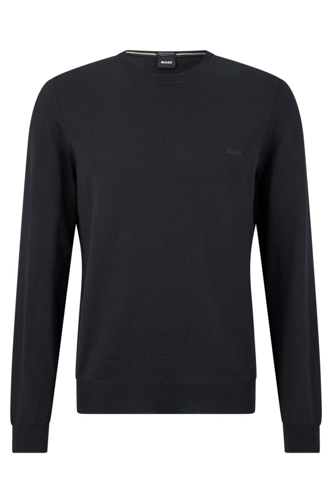 Suéter Com Logo Bordado Em Lã Responsável