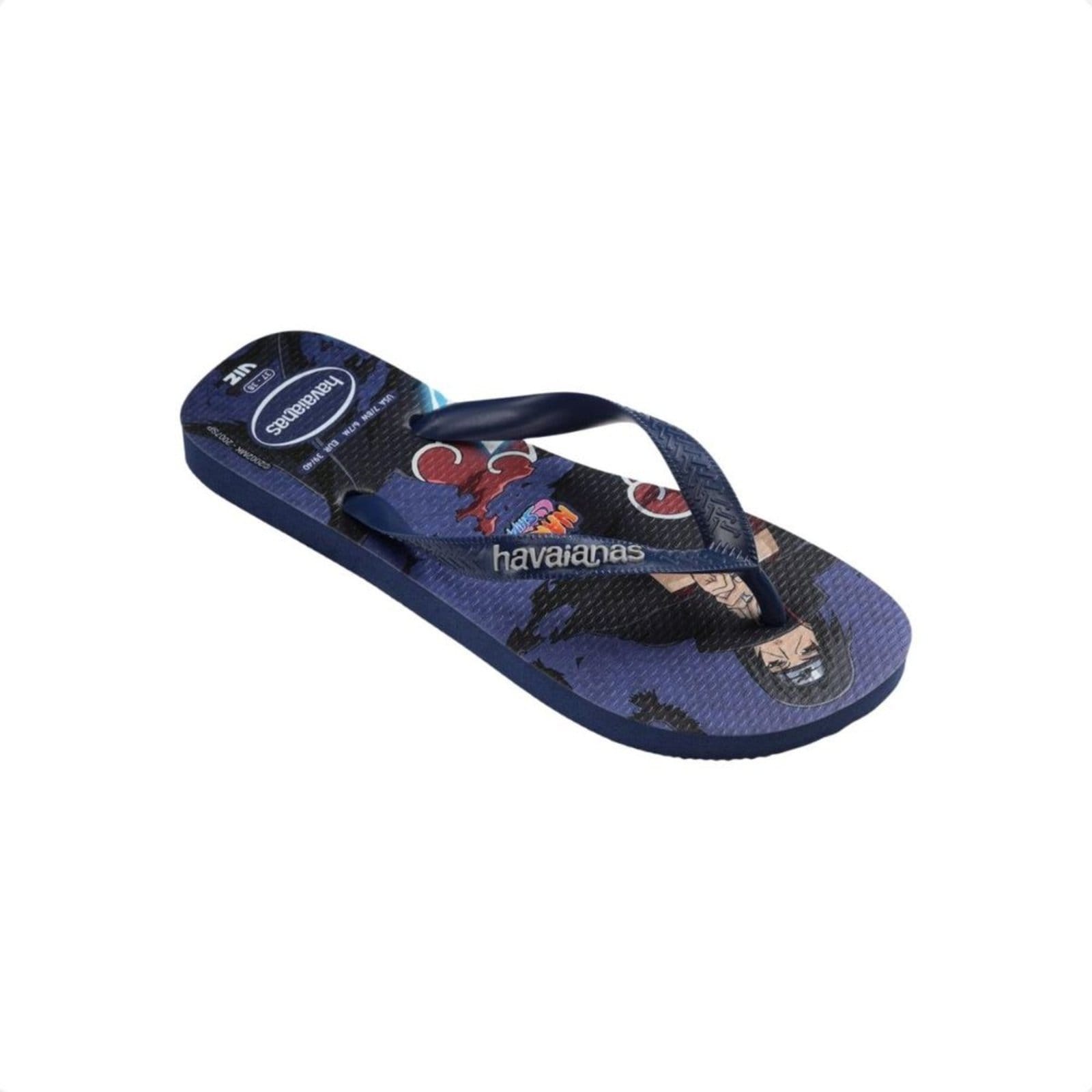 Vista 2 Chinelo Dedo Havaianas Top Naruto Havaianas azul