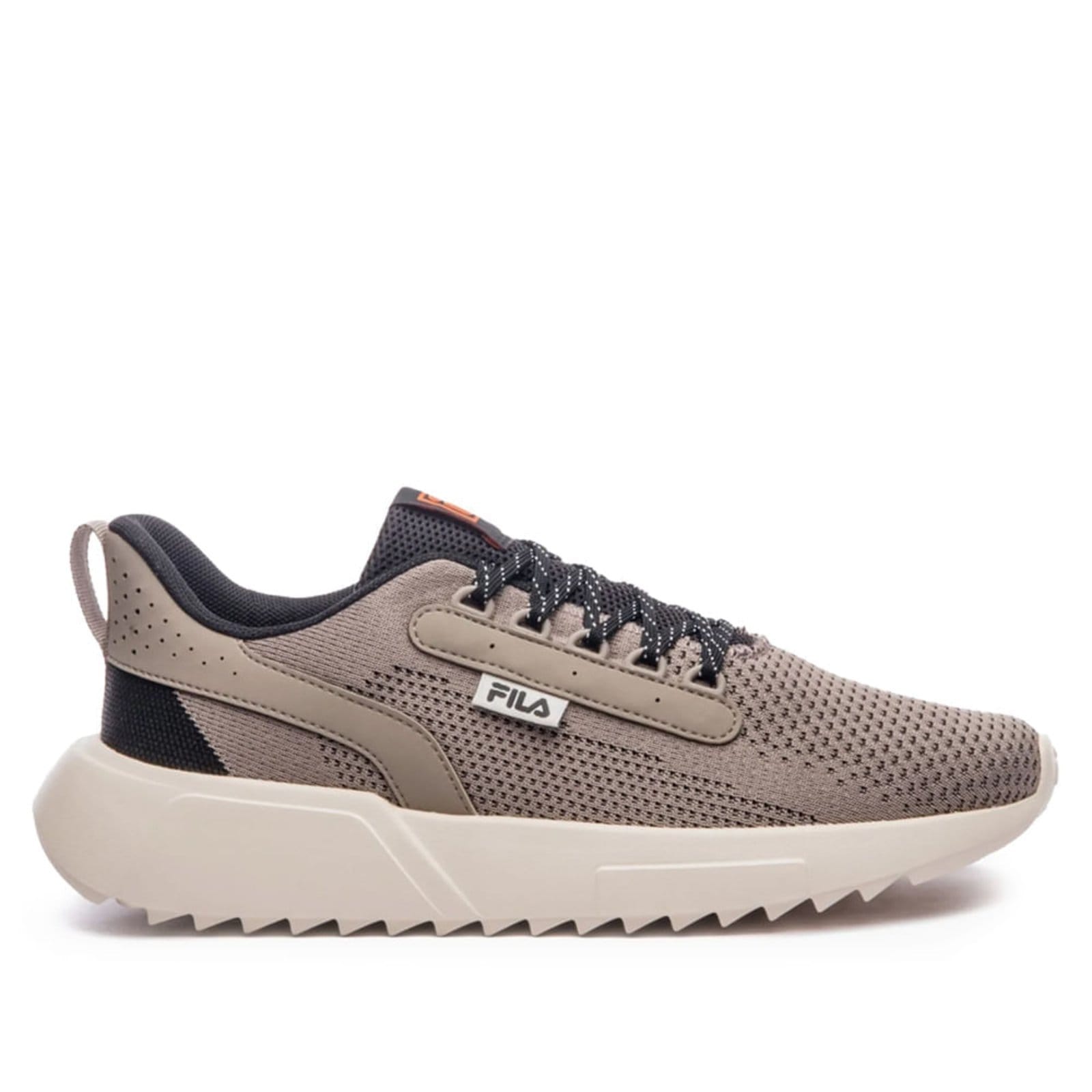 Vista principal Tênis Masculino Fila Freestyle II Esportivo Laranja Fila marrom