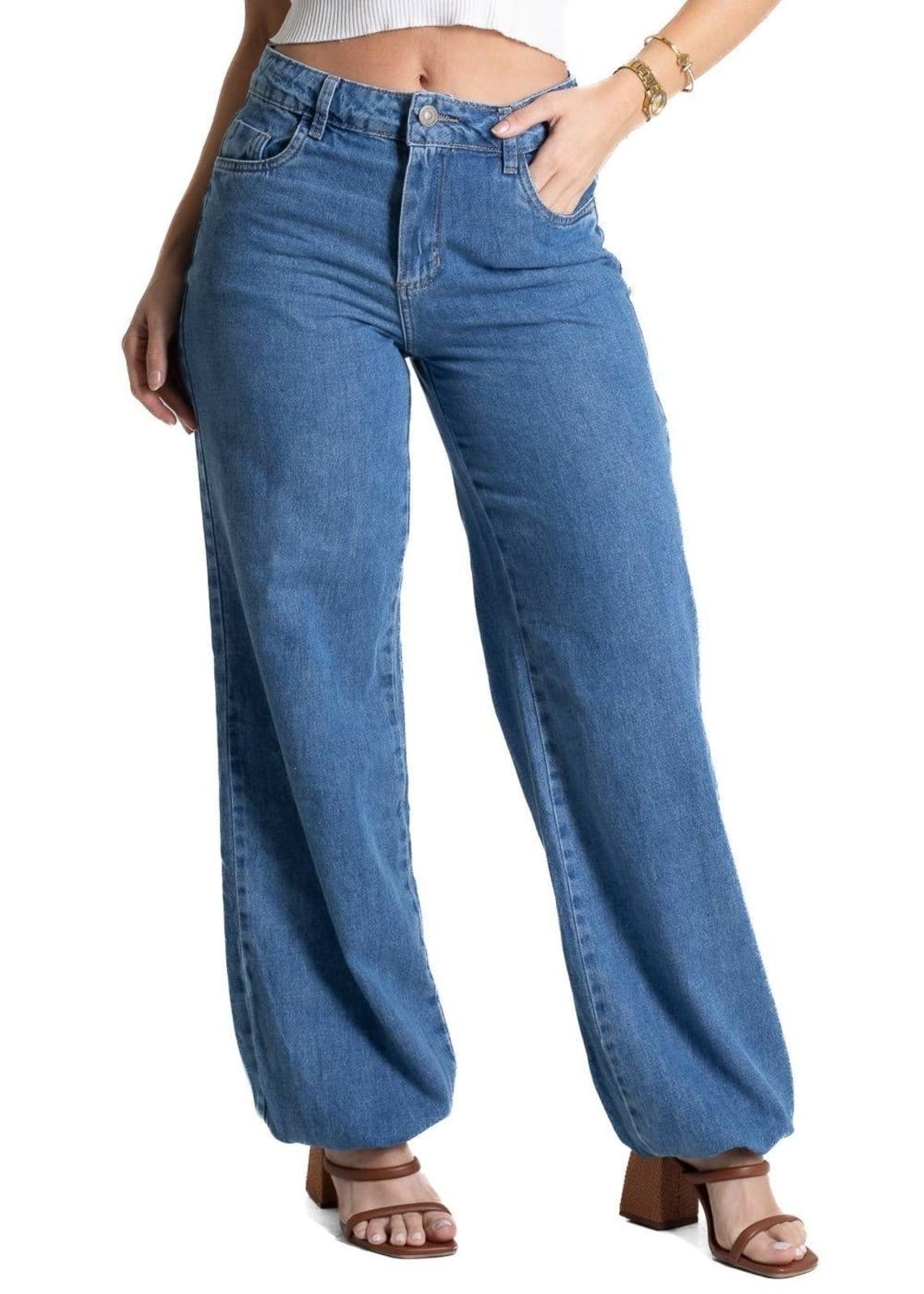 Calça Jeans Sawary Balonê - 281689