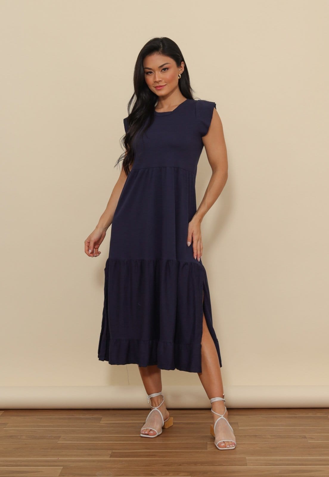 Vestido Aura Midi Núbia Marinho