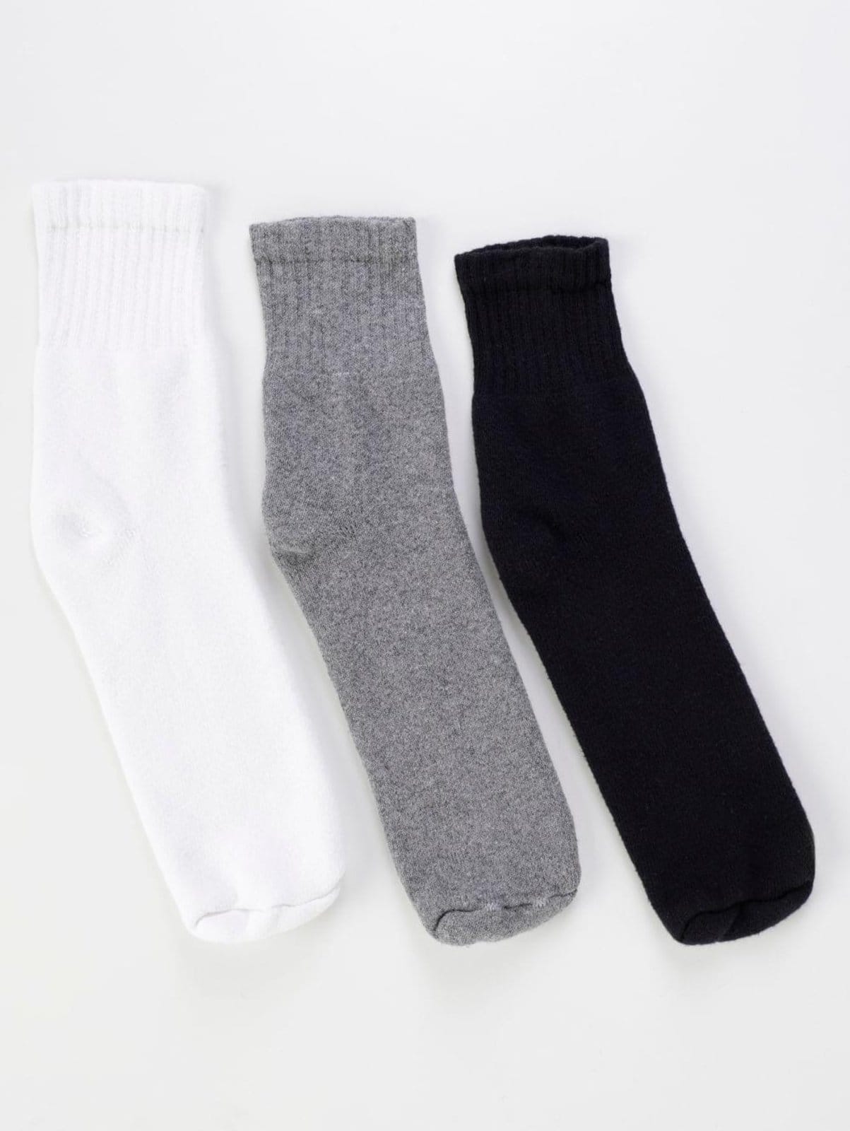 Kit com 03 Meias Cano Longo Trifil Masculina Preto/Cinza