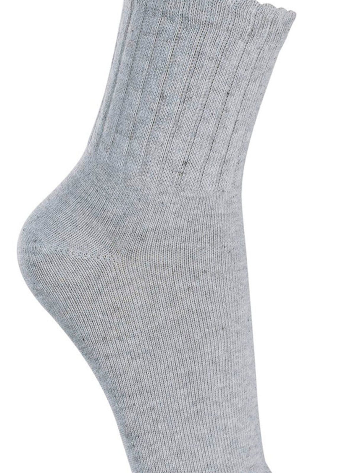 Vista 2 Meia Esportiva Cano Médio Lupo Lupo cinza