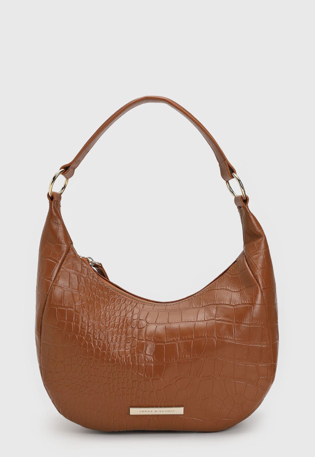 Vista 2 Bolsa Jorge Bischoff Tiracolo Jorge Bischoff caramelo