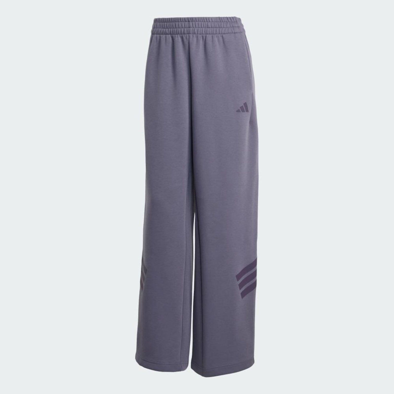 Vista 2 Calça Barras Abertas Future Icons Três Listras adidas Sportswear Adidas roxo