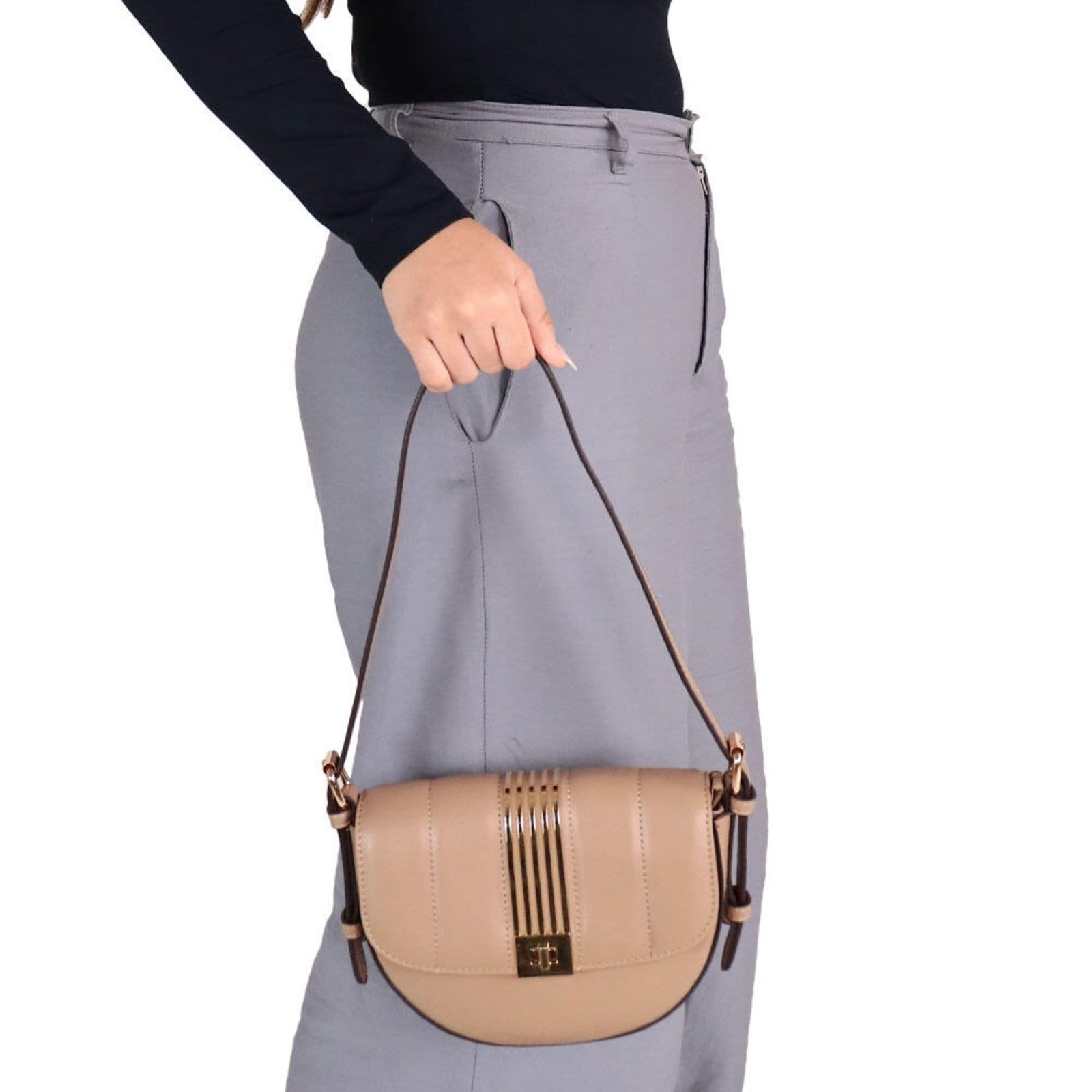 Vista 2 Bolsa Feminina Chenson Cg85070 1825070 Chenson preto