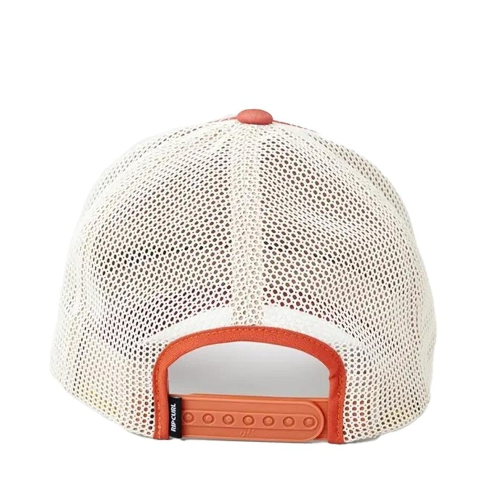 Vista 2 Boné Rip Curl Aba Curva Mixed Trucker SM25 Rust Rip Curl laranja