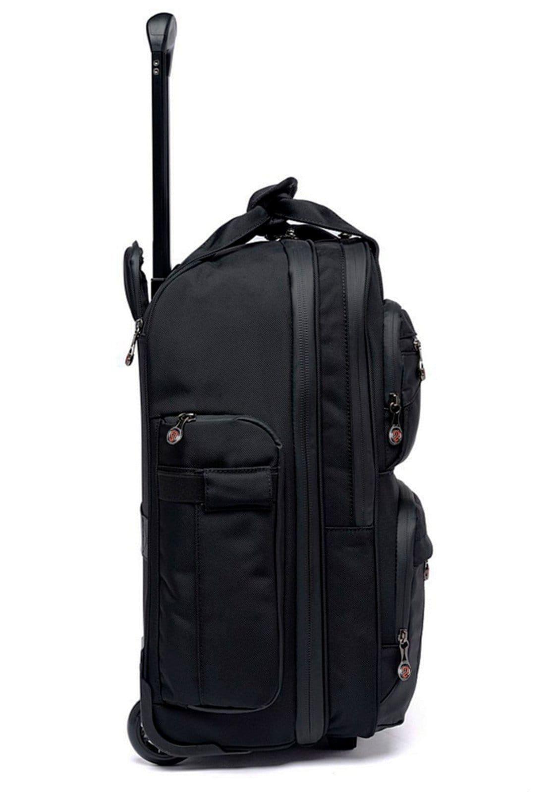 Vista 2 Mochila Swissport Masculina Trabalho Executiva Resistente Espaçosa Swissport preto