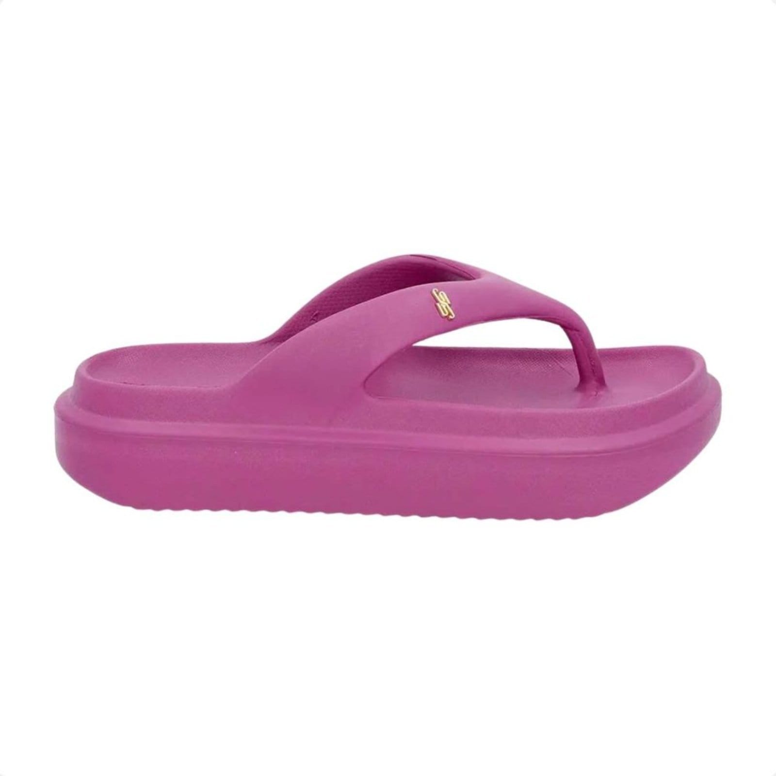 Chinelo Feminino Plataforma Poofy Dedo Usaflex