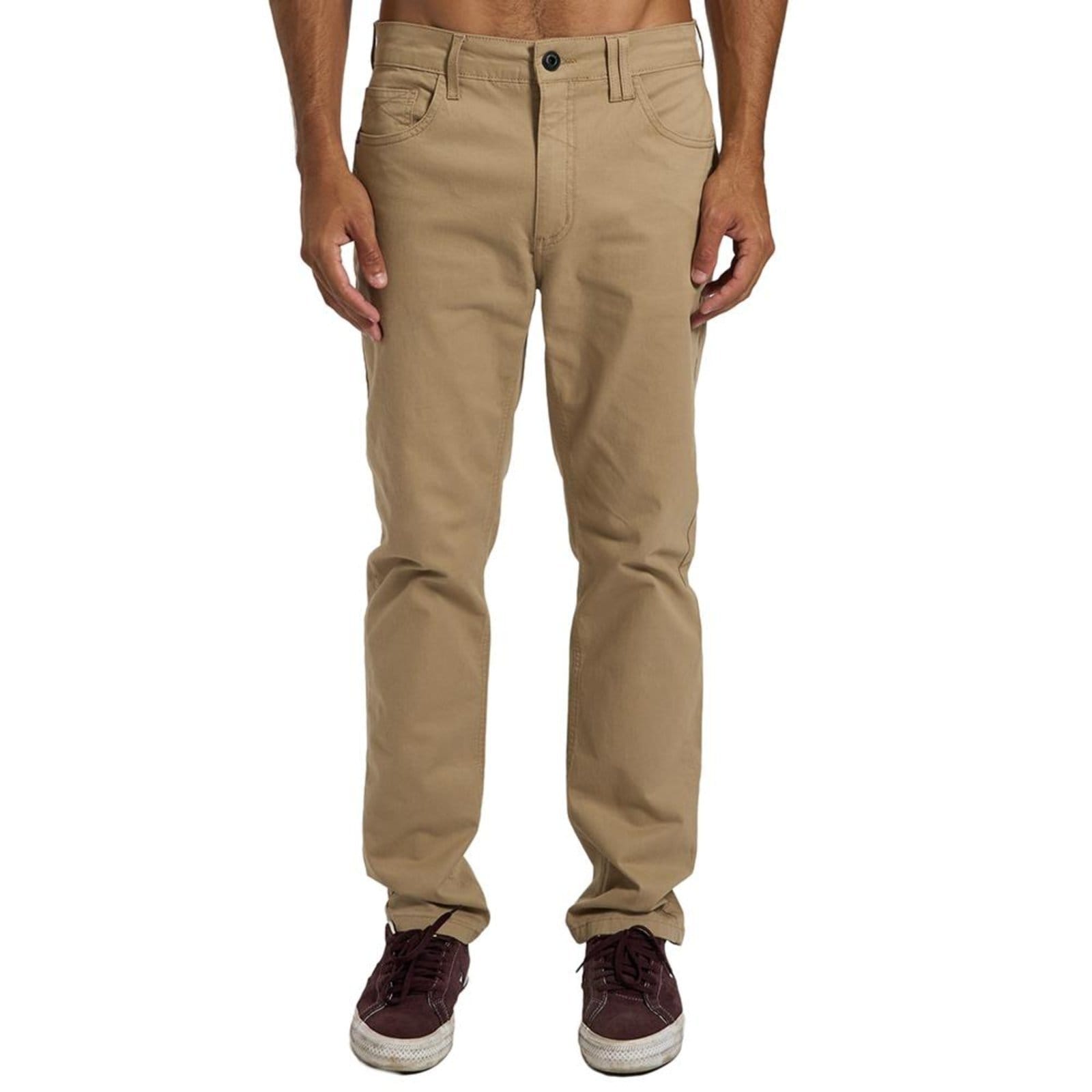 Vista principal Calça Hurley Sarja Start SM26 Masculina hurley bege