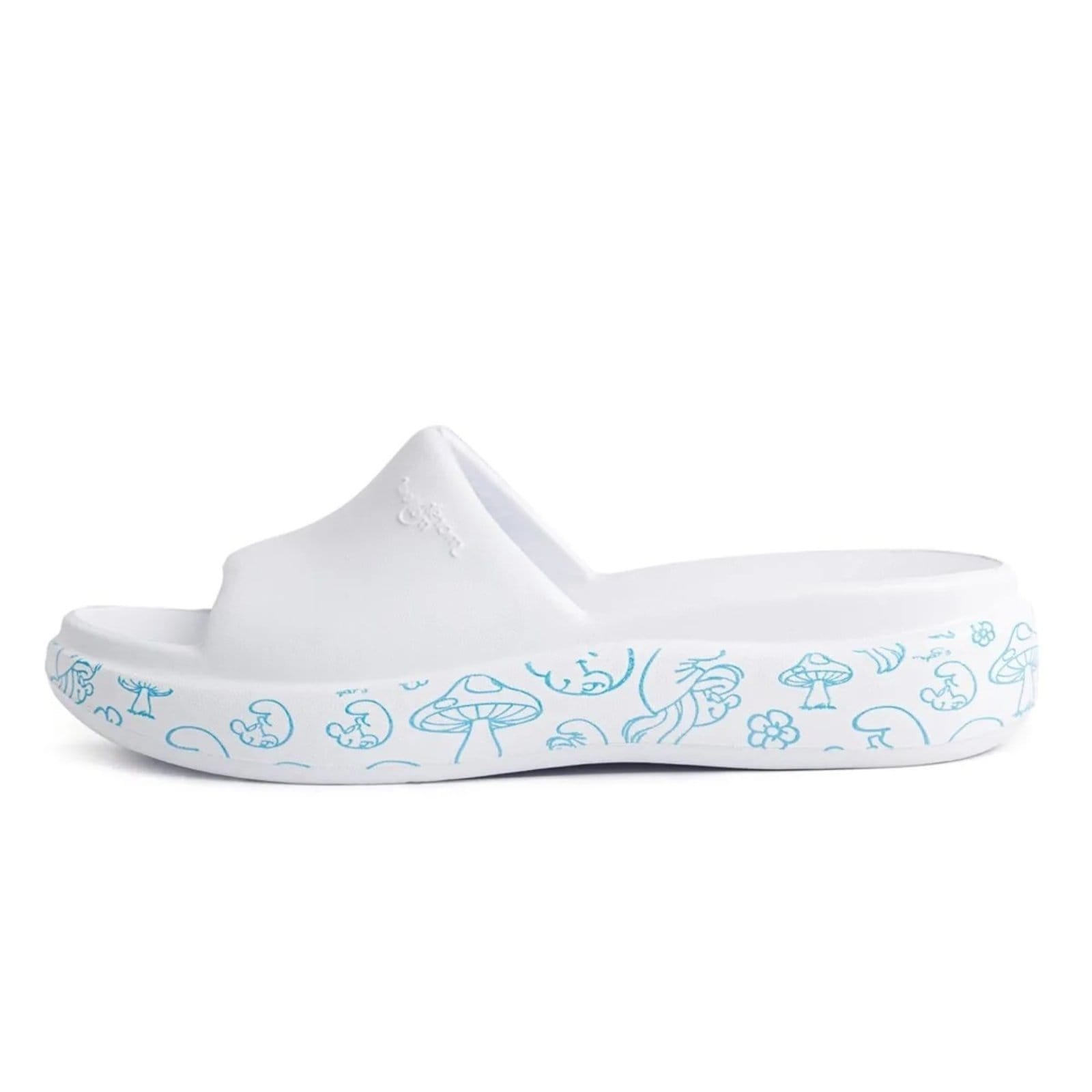 Chinelo Piccadilly Smurfs Marshmallow