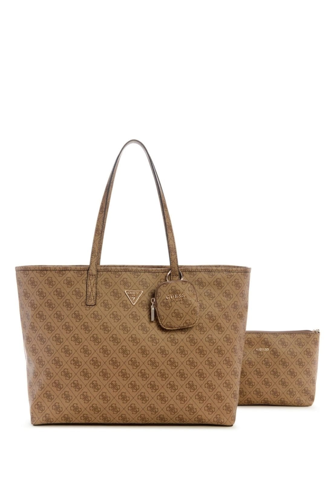 Bolsa Guess Power Play Ii Large Tech Tote Bege