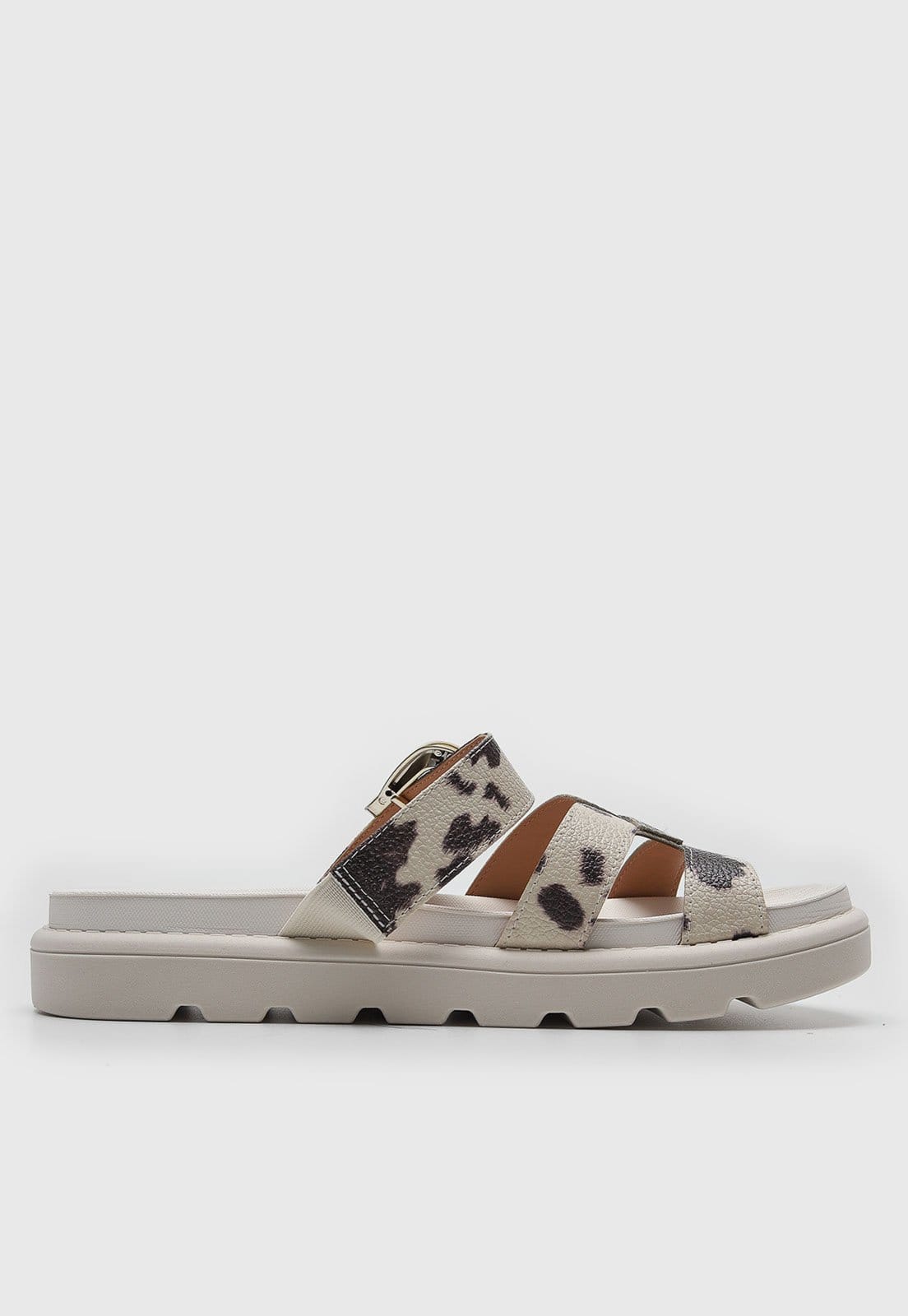 Vista 2 Rasteira Papete Vizzano Animal Print Off-White VIZZANO off-white white