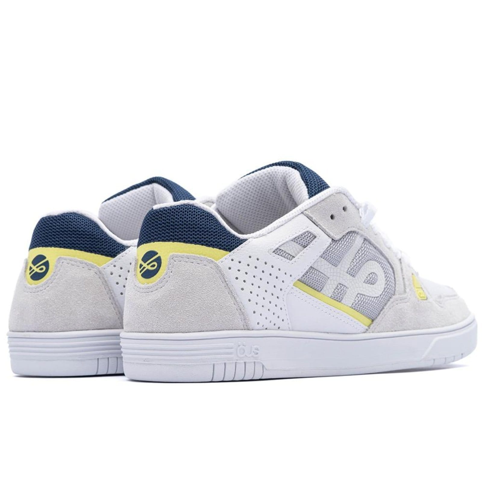 Vista 2 Tênis OUS 2K Masculino Bco Marinho Reflex Essencial ÖUS cinza