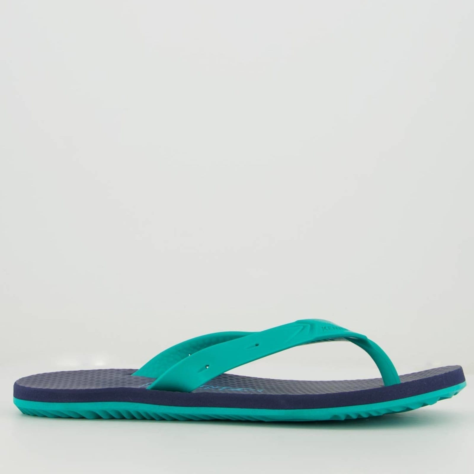 Vista 2 Chinelo Kenner Summer e Marinho Kenner verde