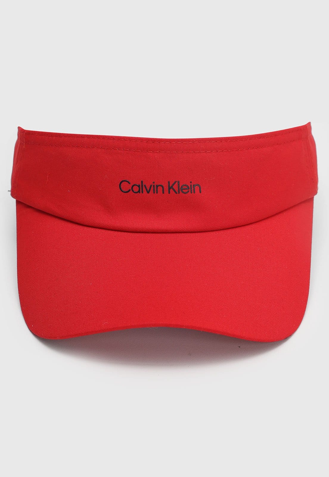 Boné Feminino Calvin Klein Viseira Logo Vermelha