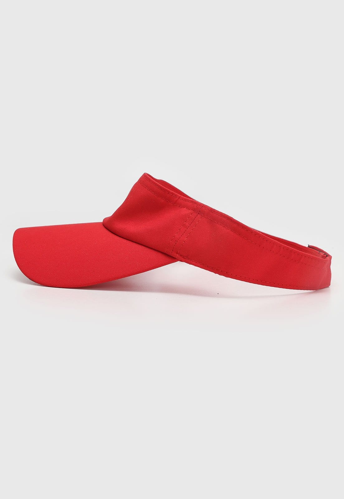 Vista 2 Boné Feminino Calvin Klein Viseira Logo Vermelha Calvin Klein vermelho