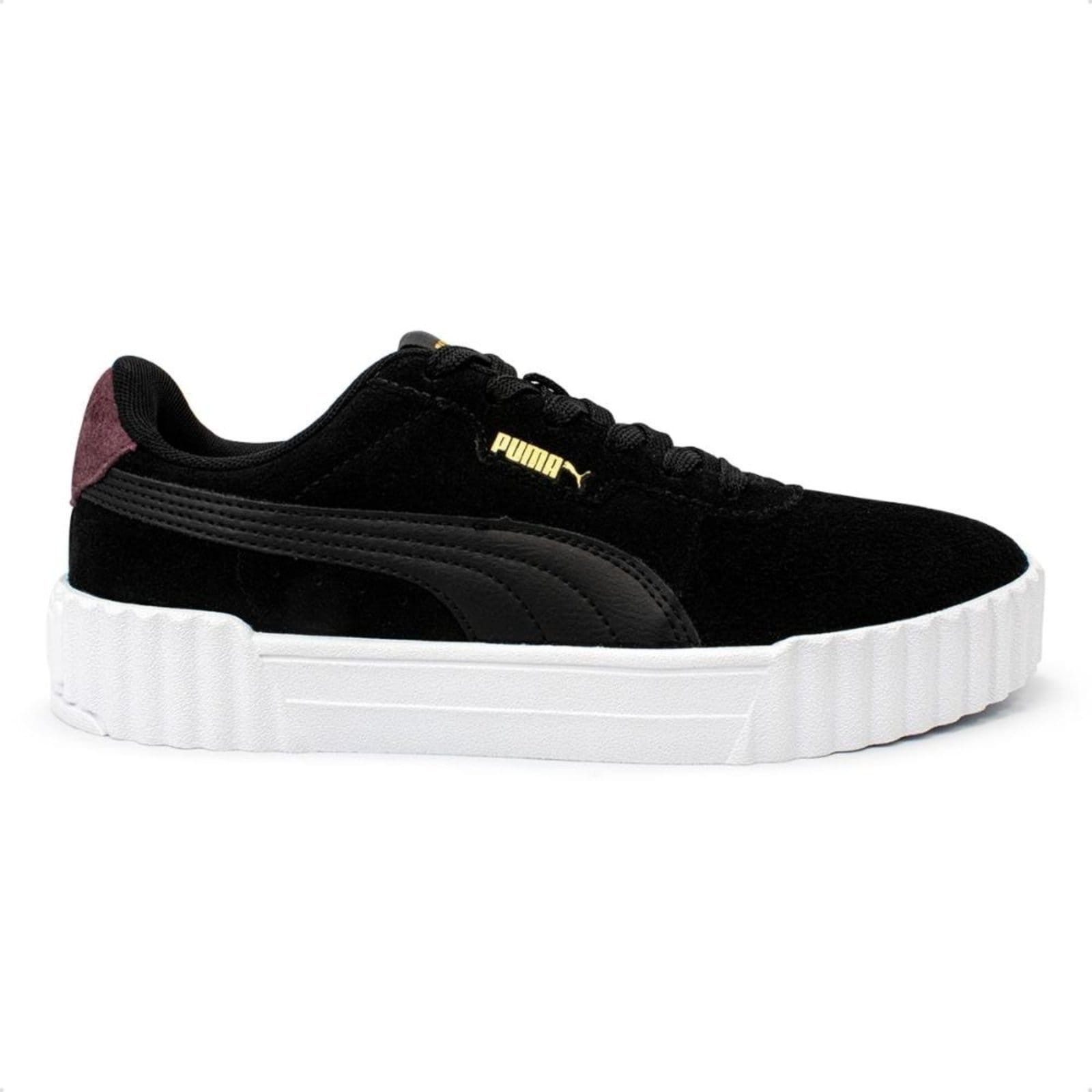 Vista principal Tênis Puma Feminino Carina 3.0 SD BDP Puma preto