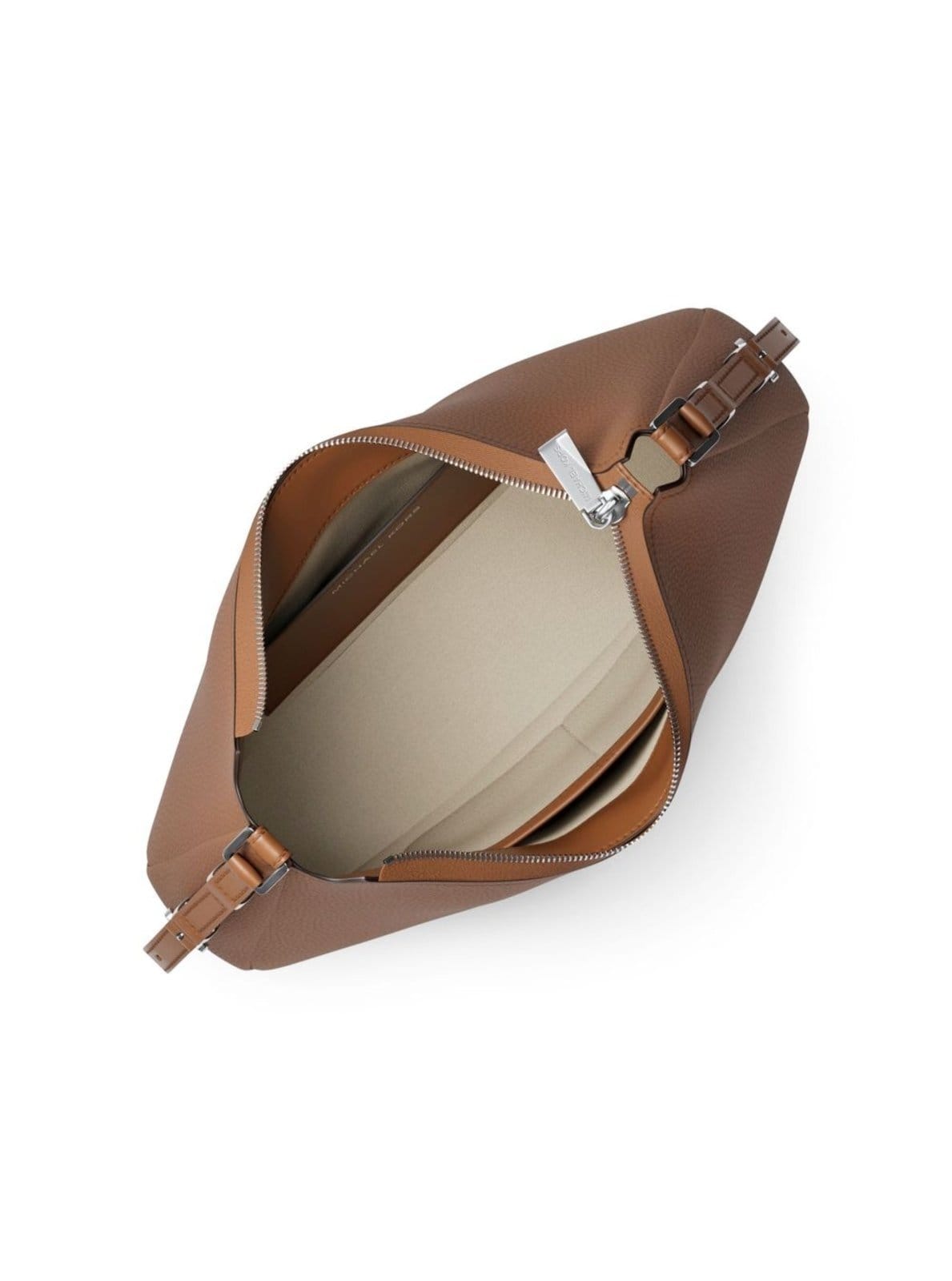 Vista 2 Bolsa De Ombro Nolita Em Couro Média 30F5SY5M6L230 Michael Kors marrom